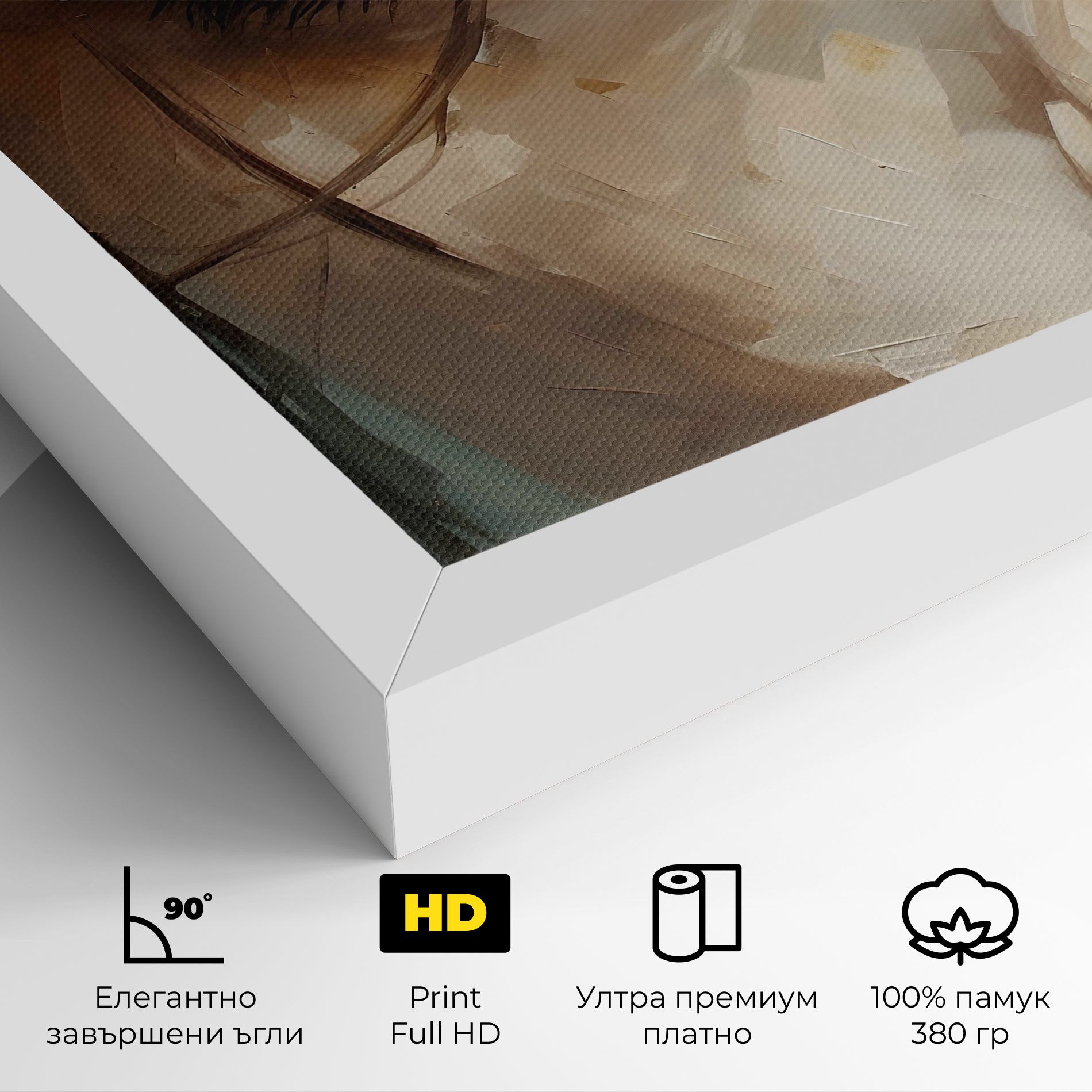 Vintage Blue Eyes Art mockup 4