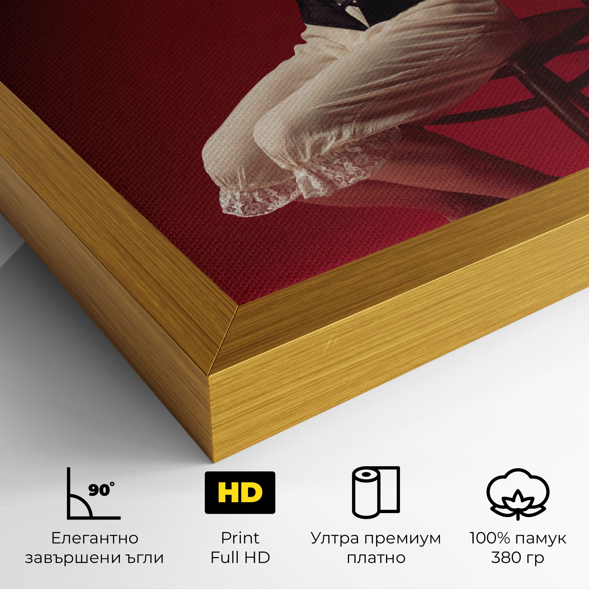 Medieval Redhead Woman mockup 4