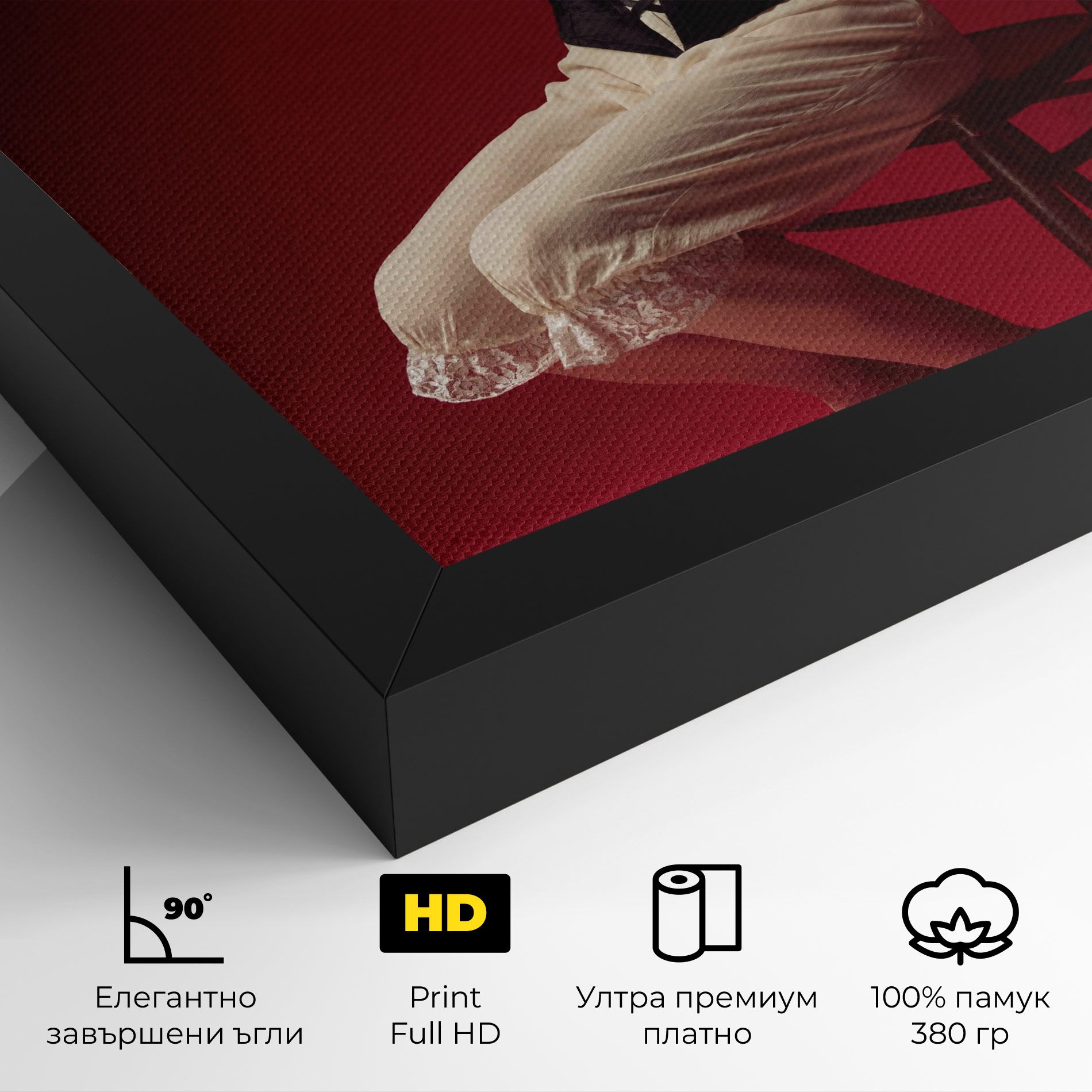 Medieval Redhead Woman mockup 4