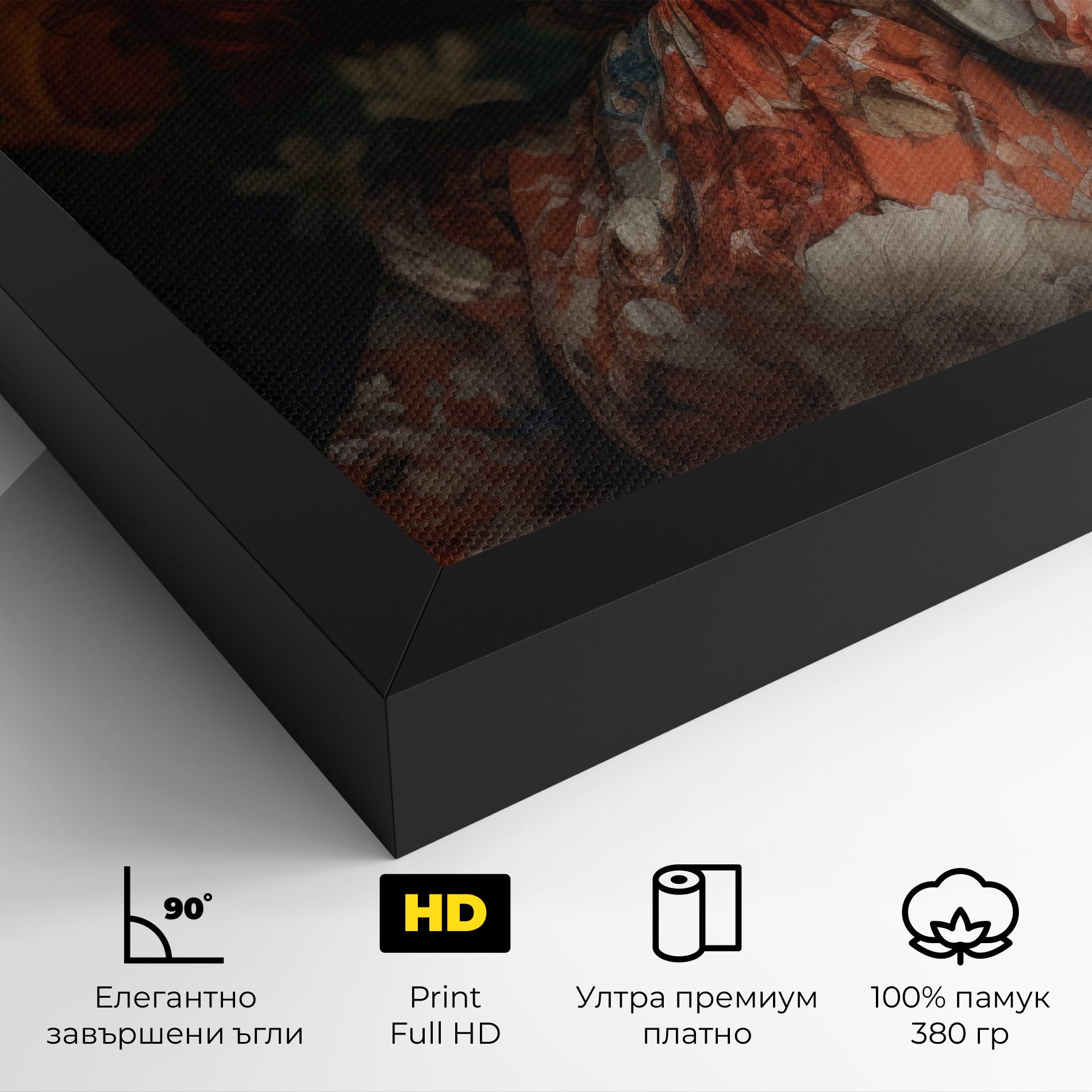 Red Vintage Hair mockup 4