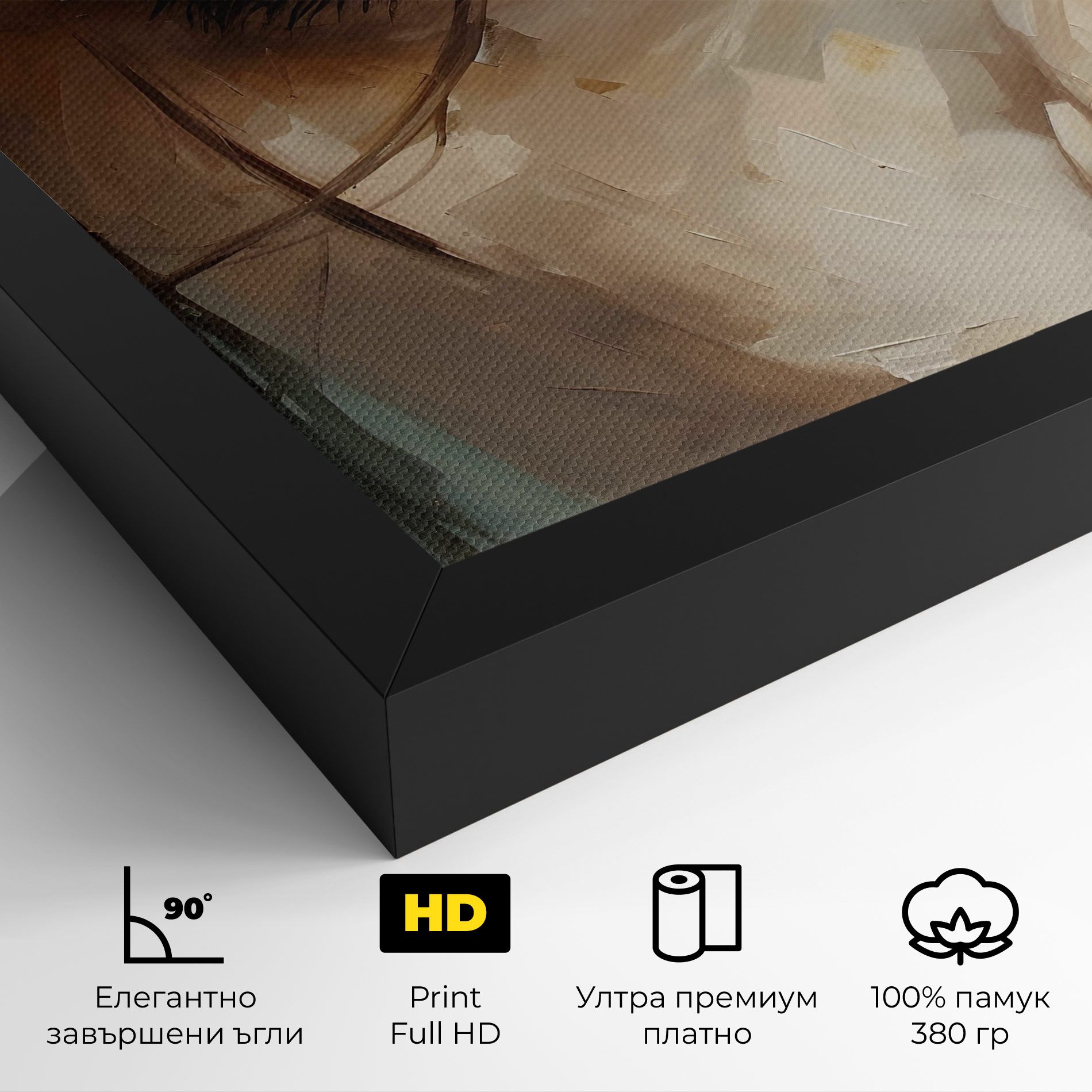 Vintage Blue Eyes Art mockup 4