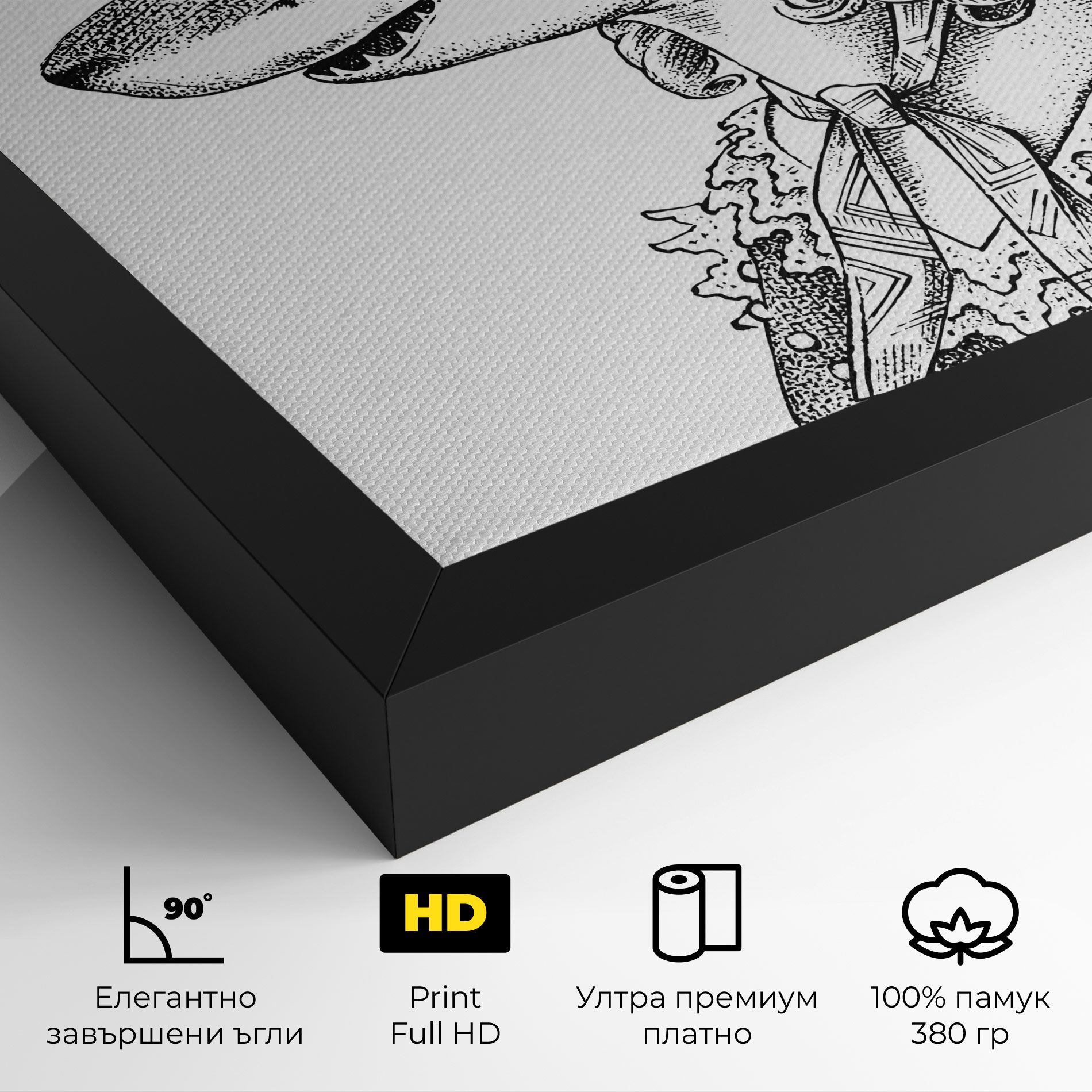 Vintage Shark mockup 4