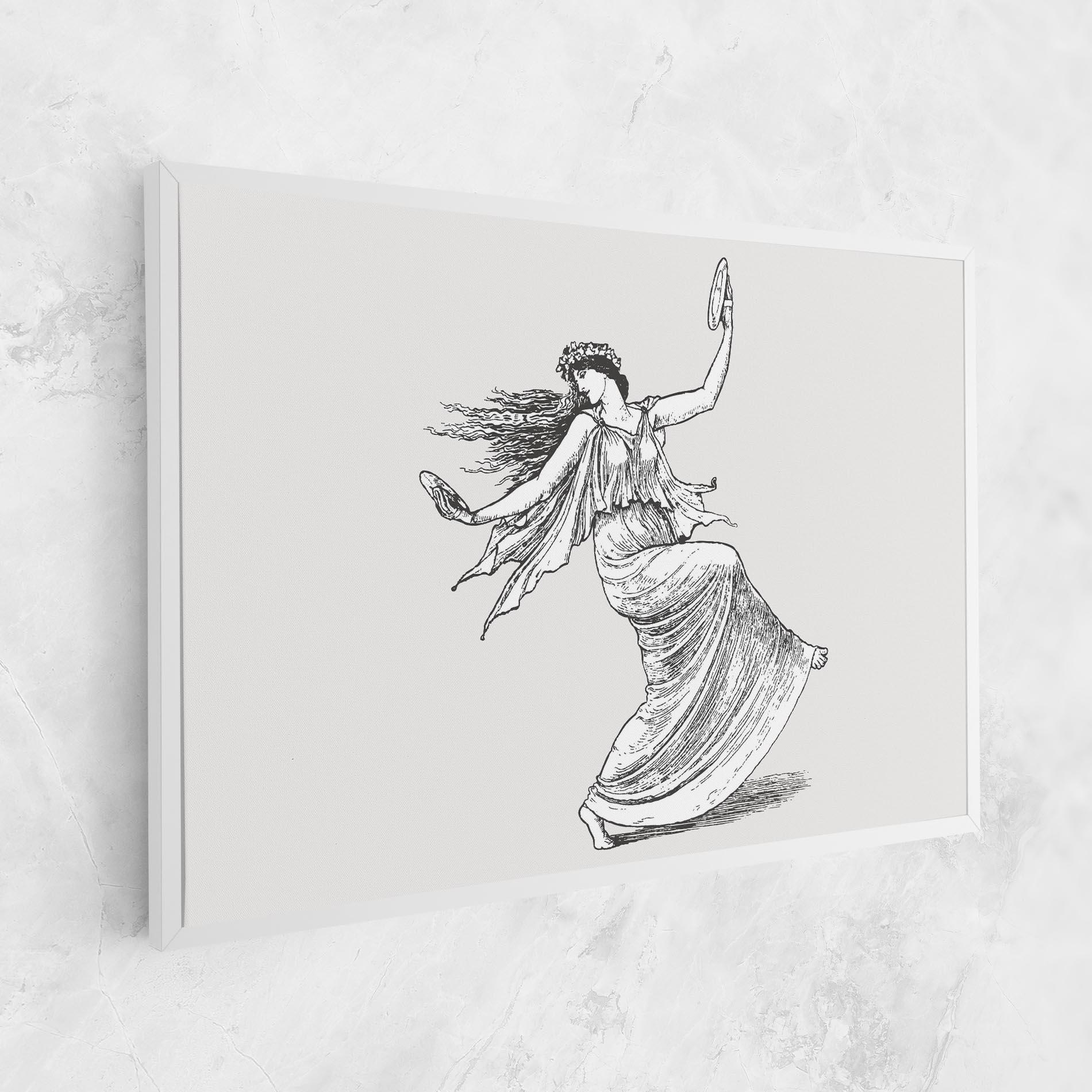 Картина на платно Vintage Dance mockup 1