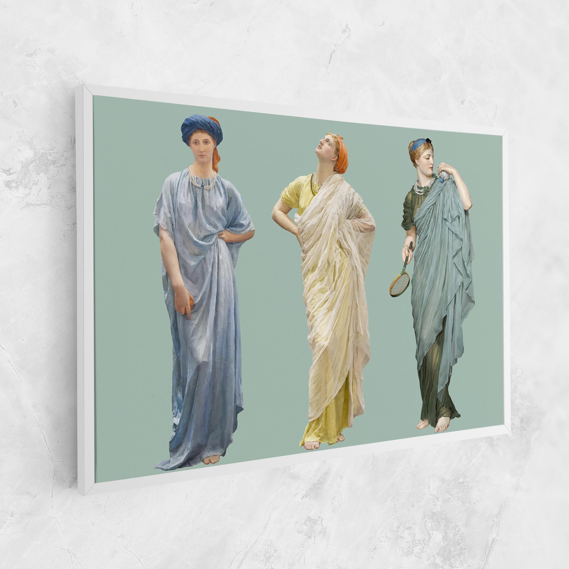 Картина на платно Vintage Looking Up mockup 1