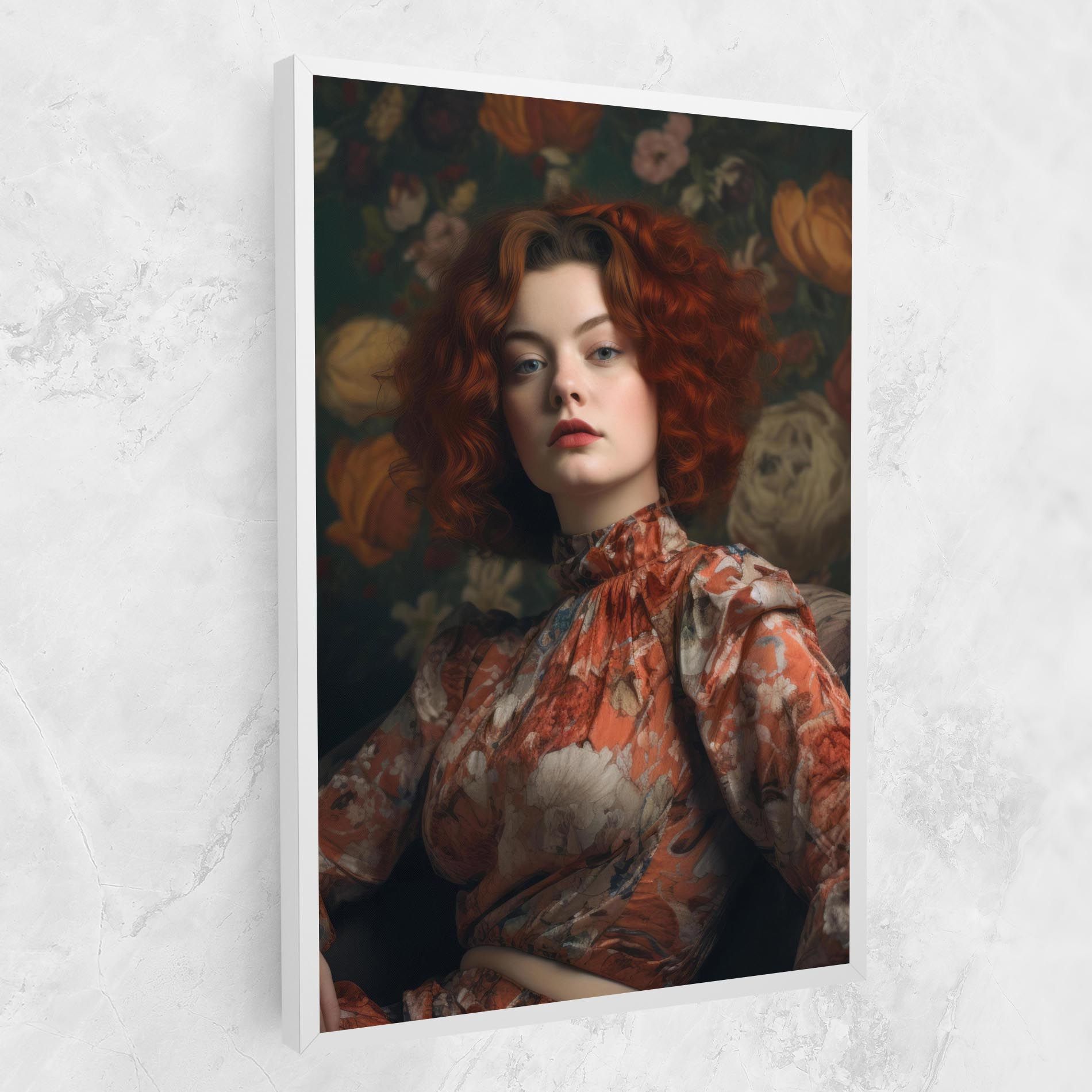 Red Vintage Hair mockup 1