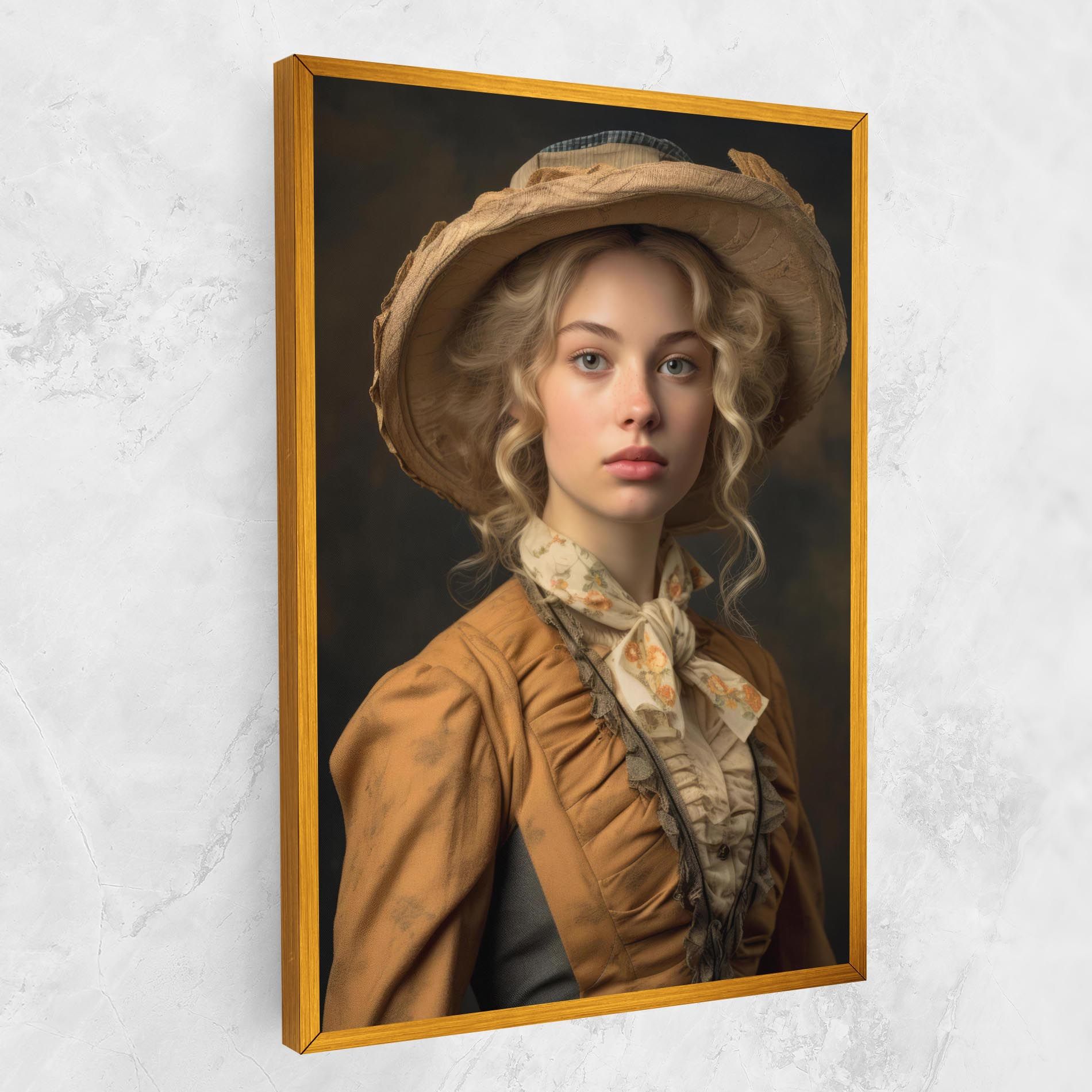 Pretty Vintage Blonde mockup 1