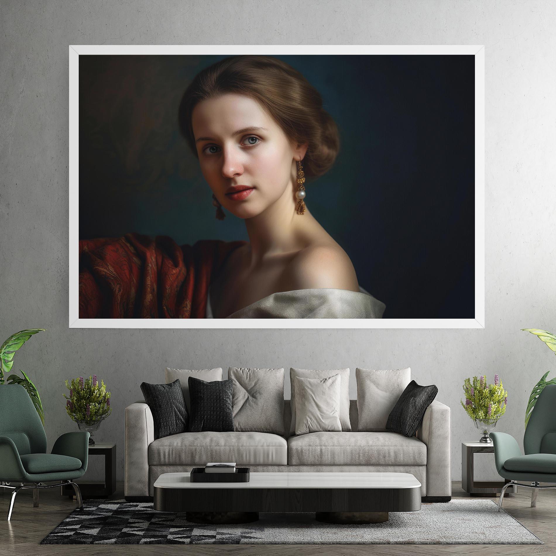 Картина на платно Classical Painting mockup 7