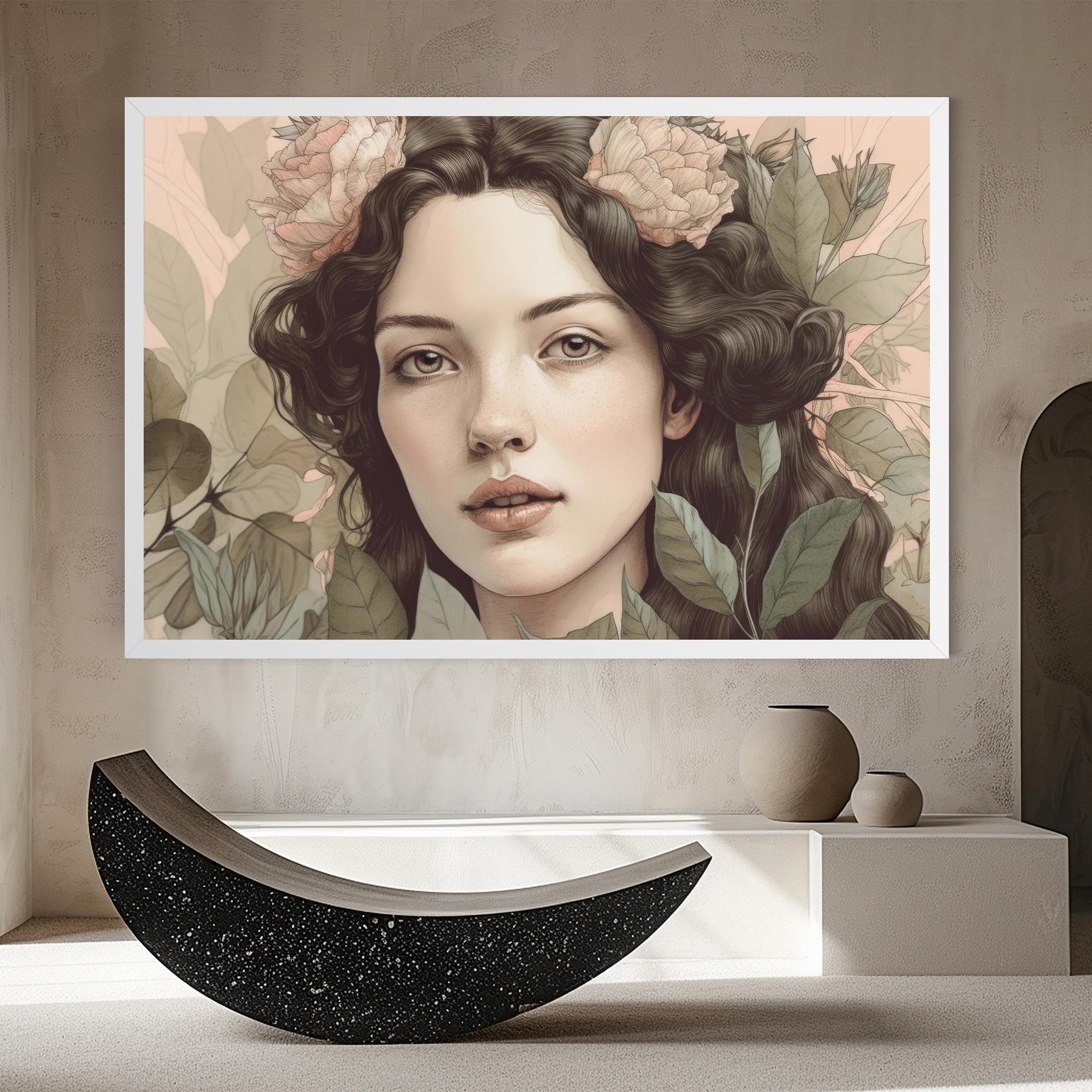 Beautiful Vintage Portrait mockup 8