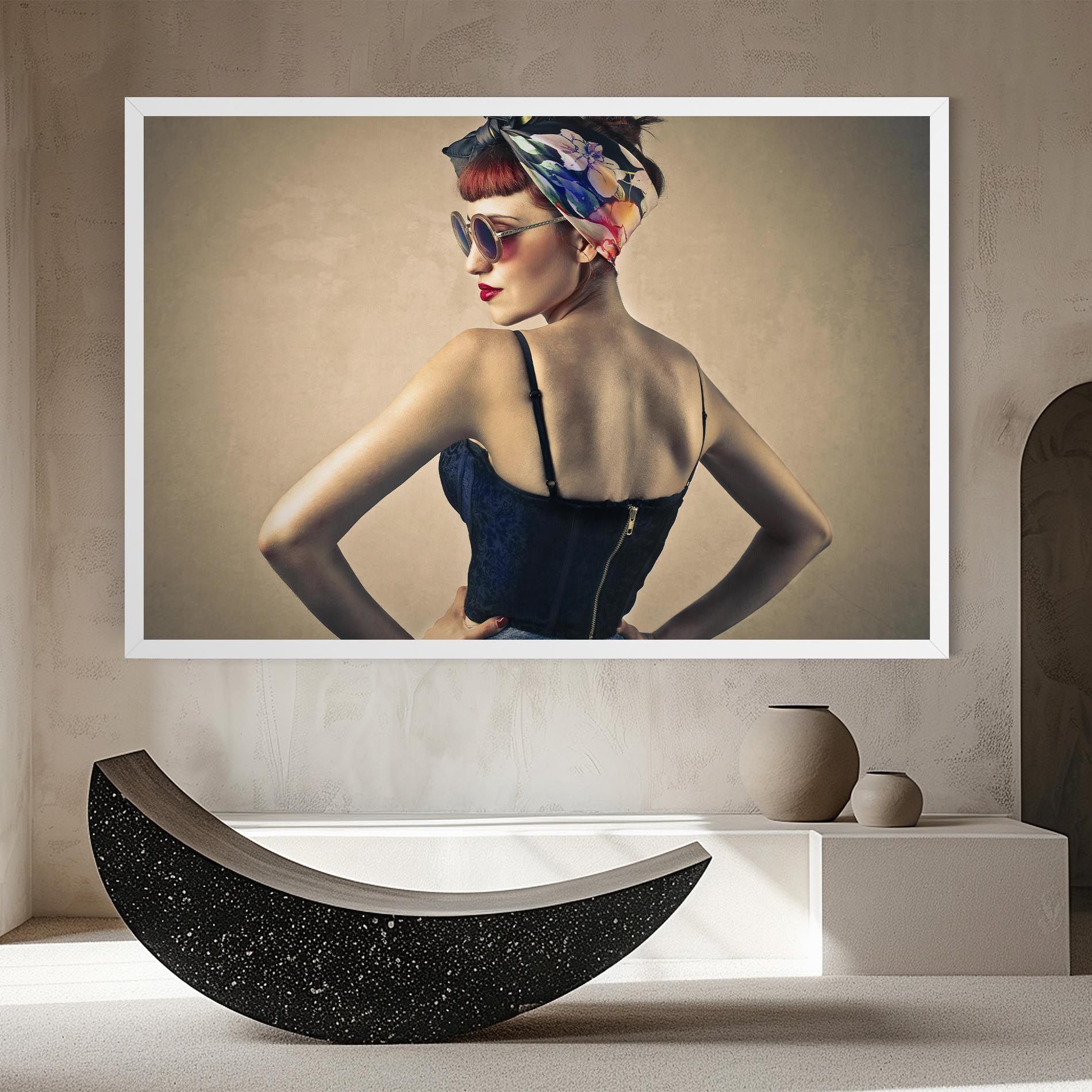 Pin Up Girl mockup 8