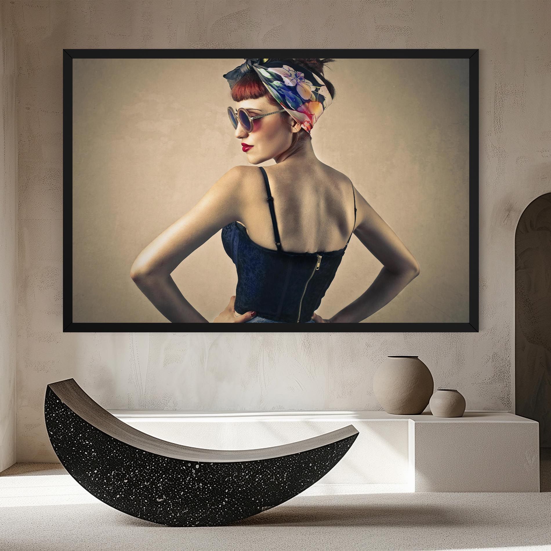 Pin Up Girl mockup 8