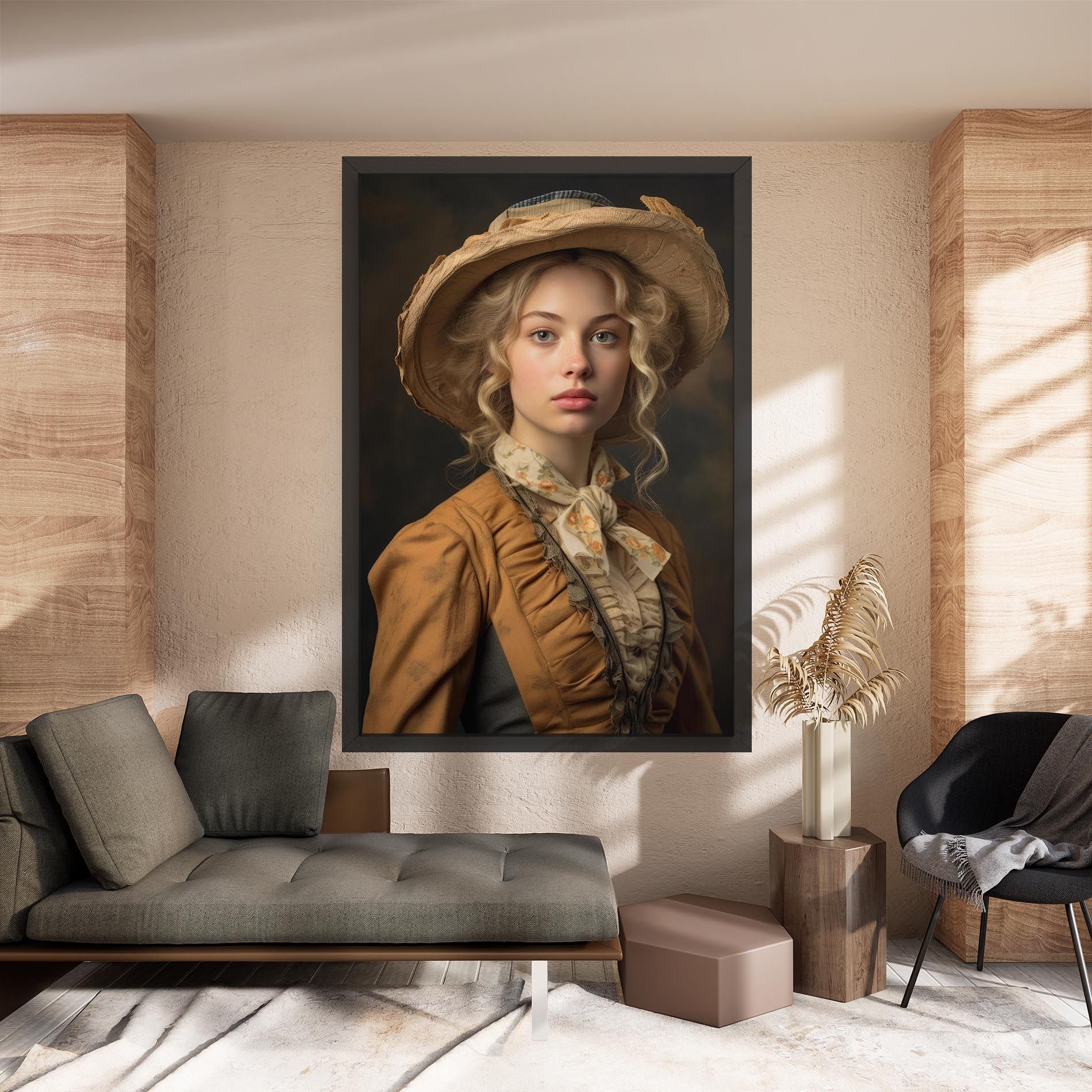 Pretty Vintage Blonde mockup 8