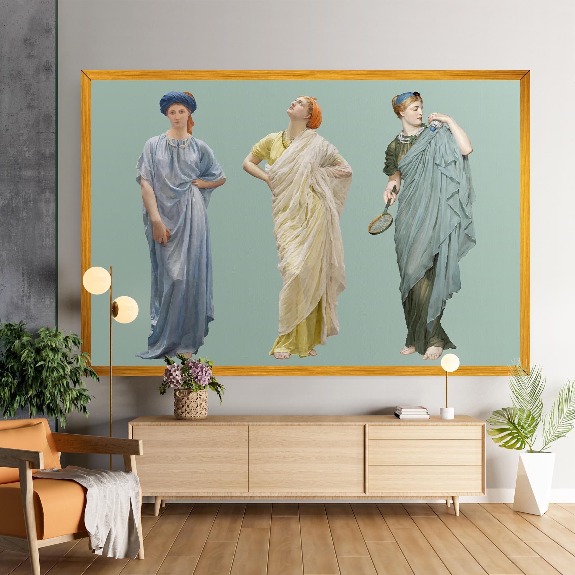 Картина на платно Vintage Looking Up mockup 9