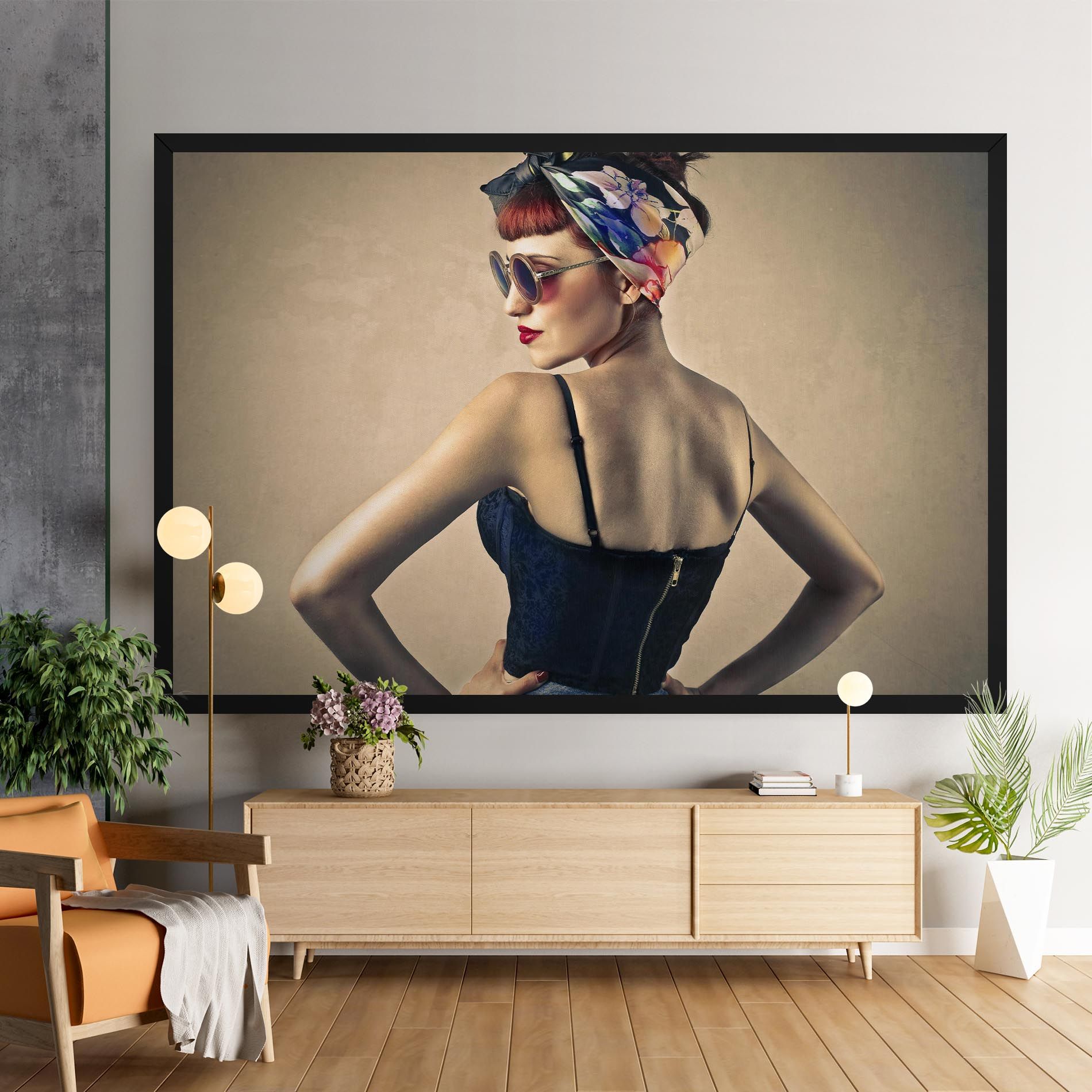 Pin Up Girl mockup 9
