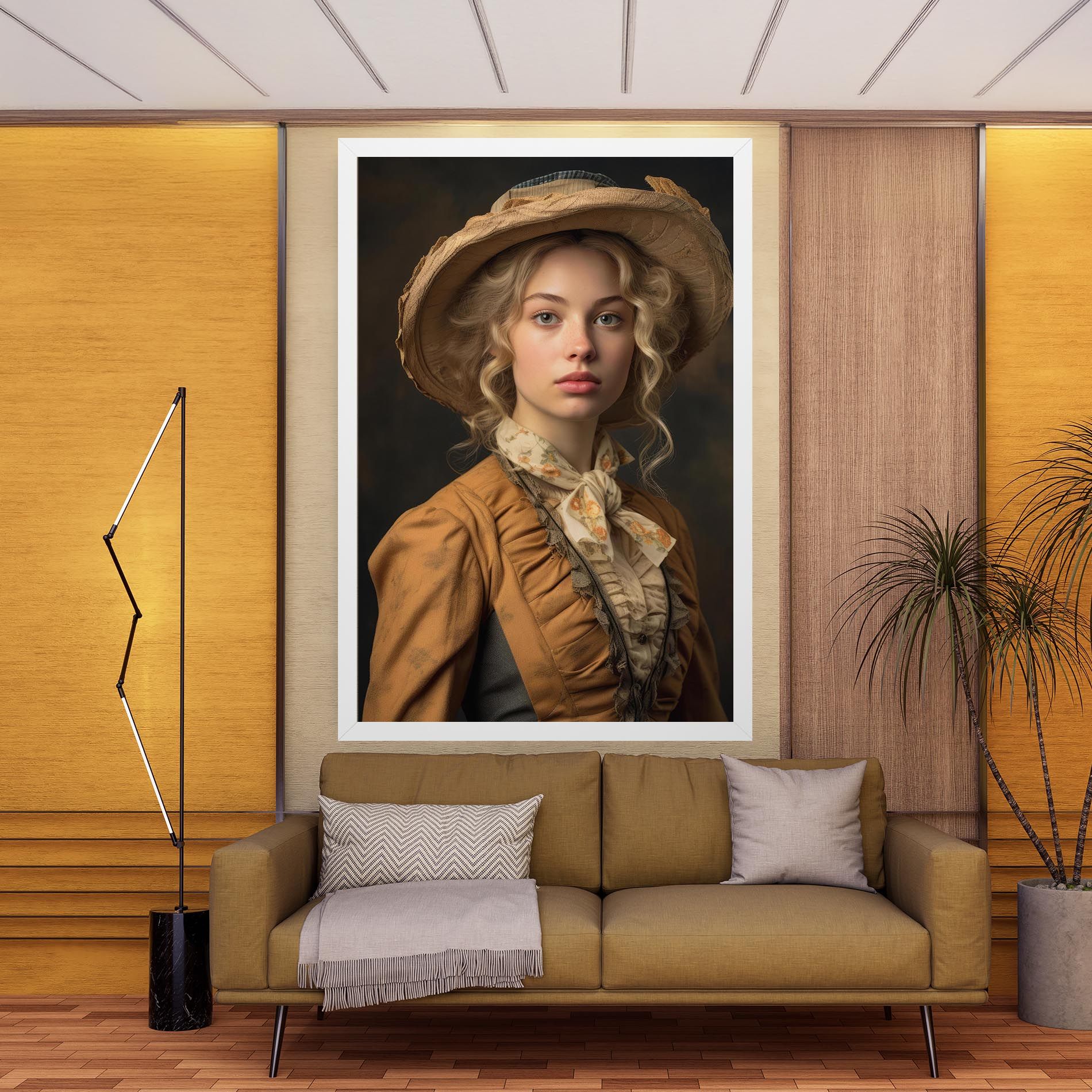 Pretty Vintage Blonde mockup 9