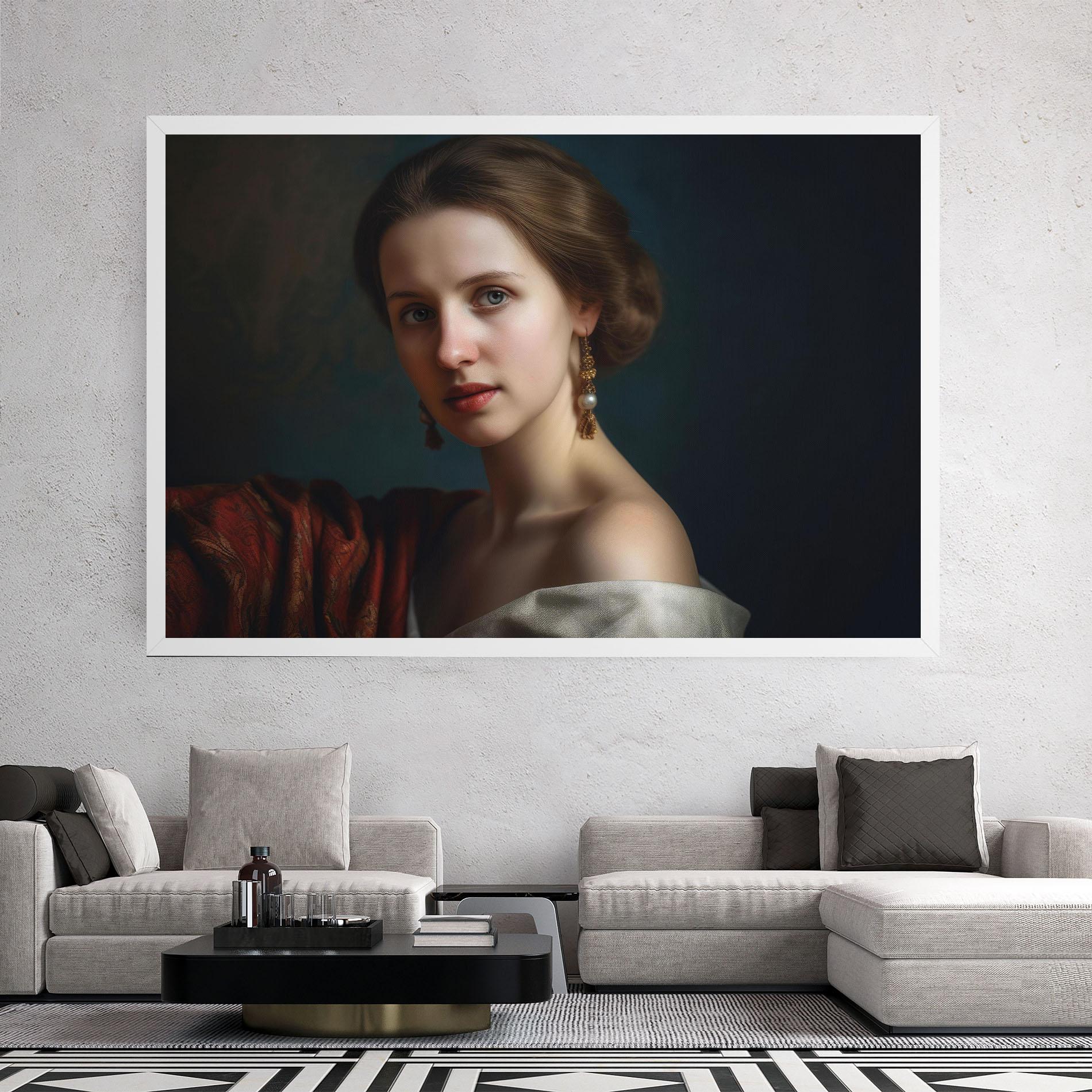 Картина на платно Classical Painting mockup 2