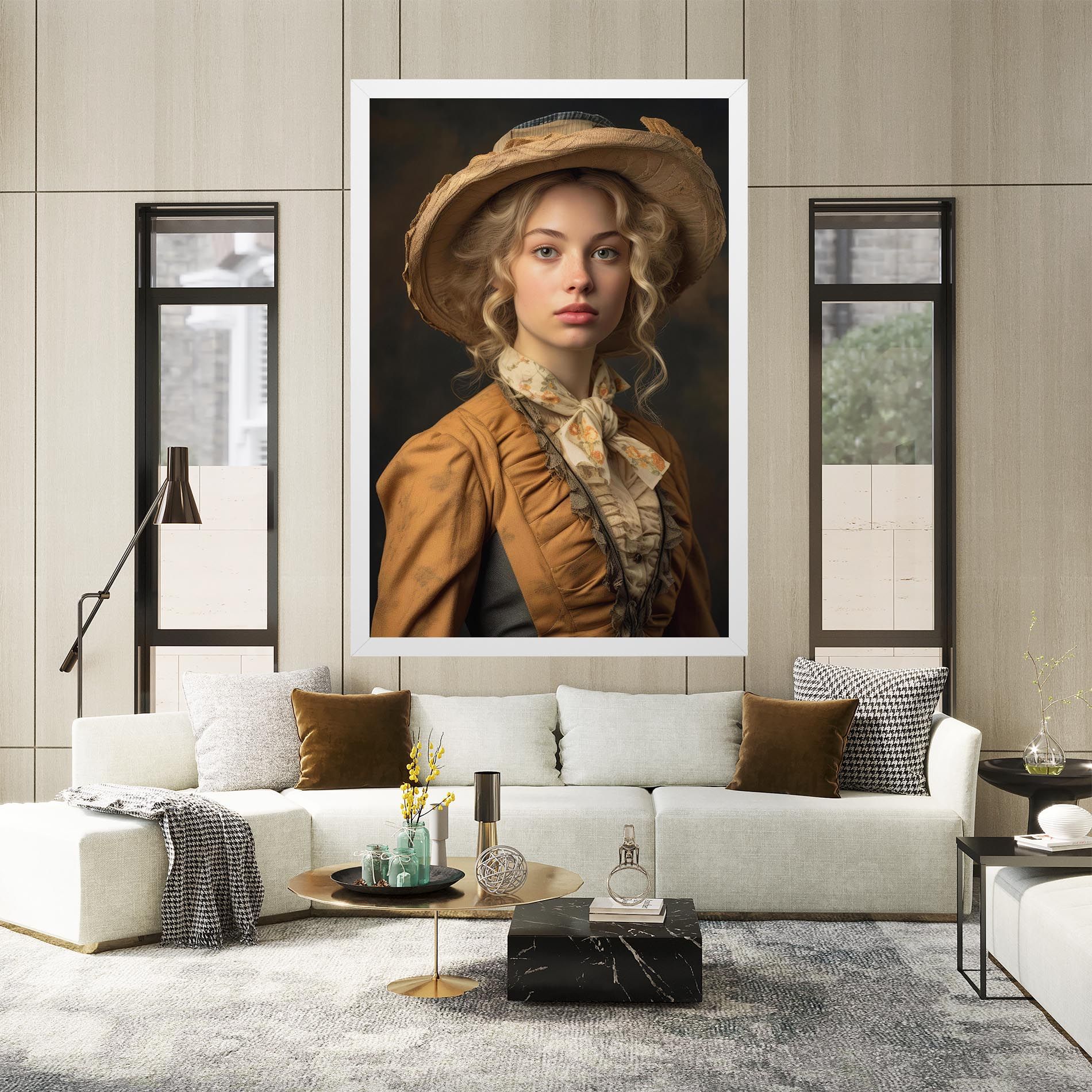 Pretty Vintage Blonde mockup 2