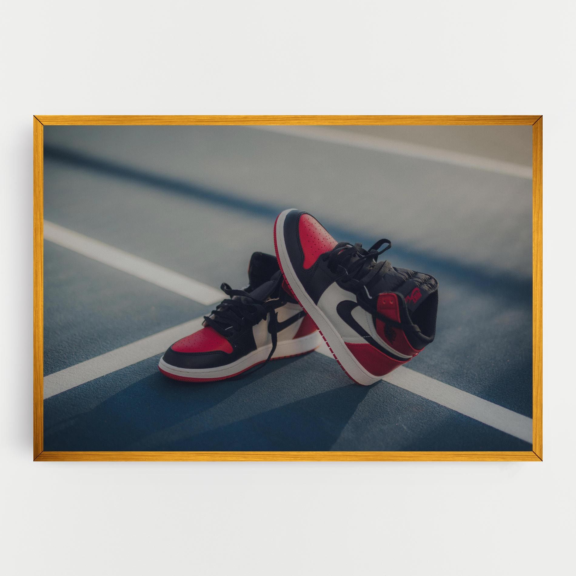 Cool Nike Red Jordan Air mockup 0