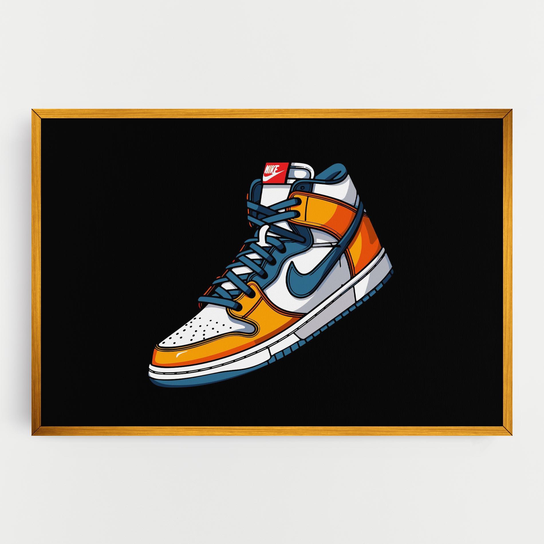 Картина на платно Nike Shoe mockup 0