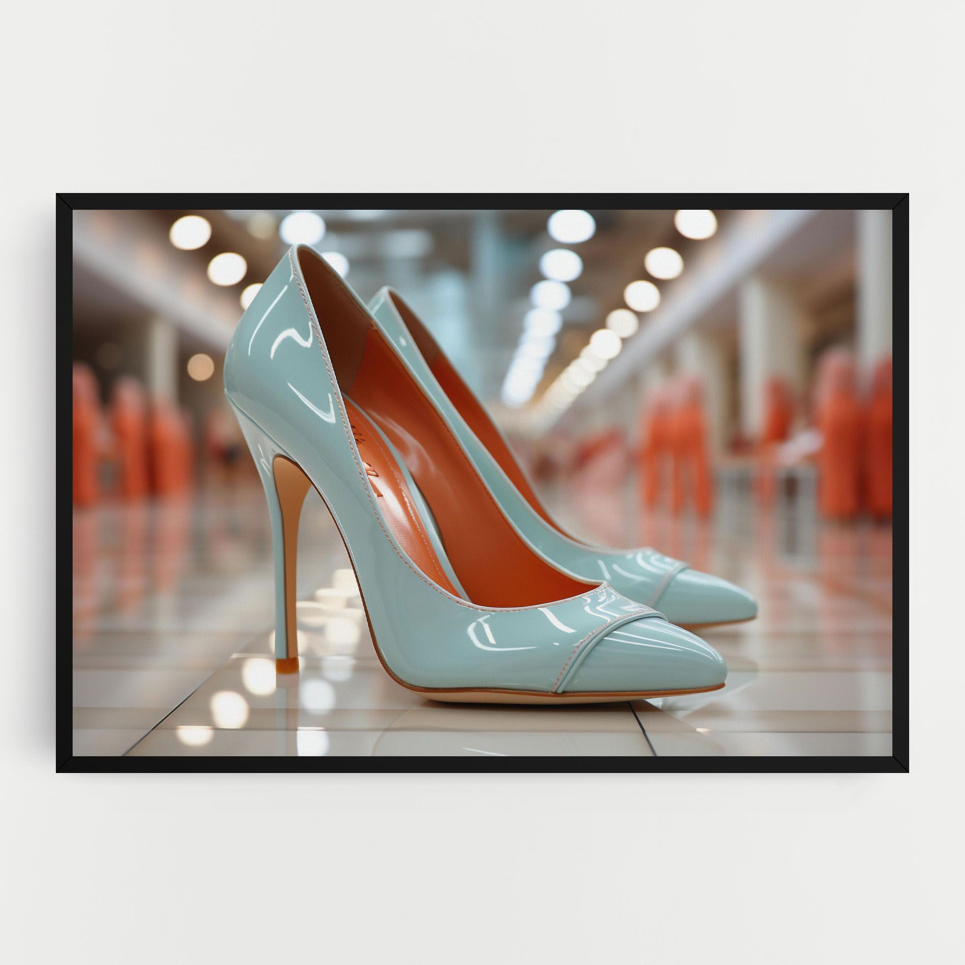 Light Blue Heels mockup 0