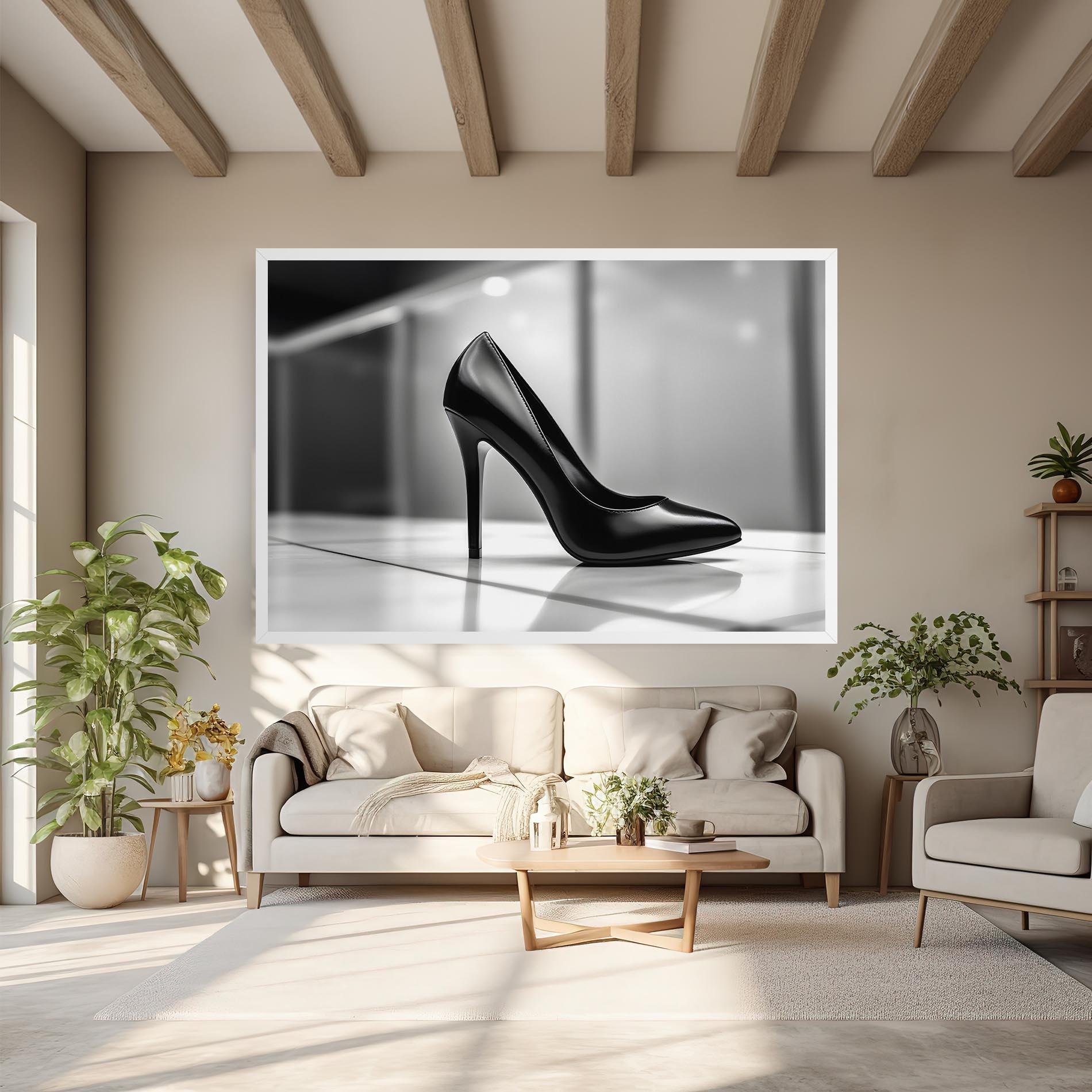 Картина на платно Black Unique Design mockup 6