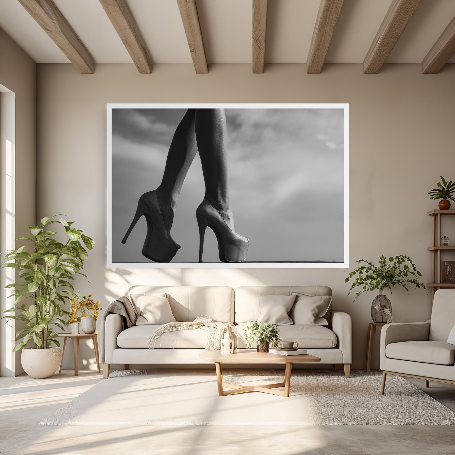 Heels Sky Background mockup 6