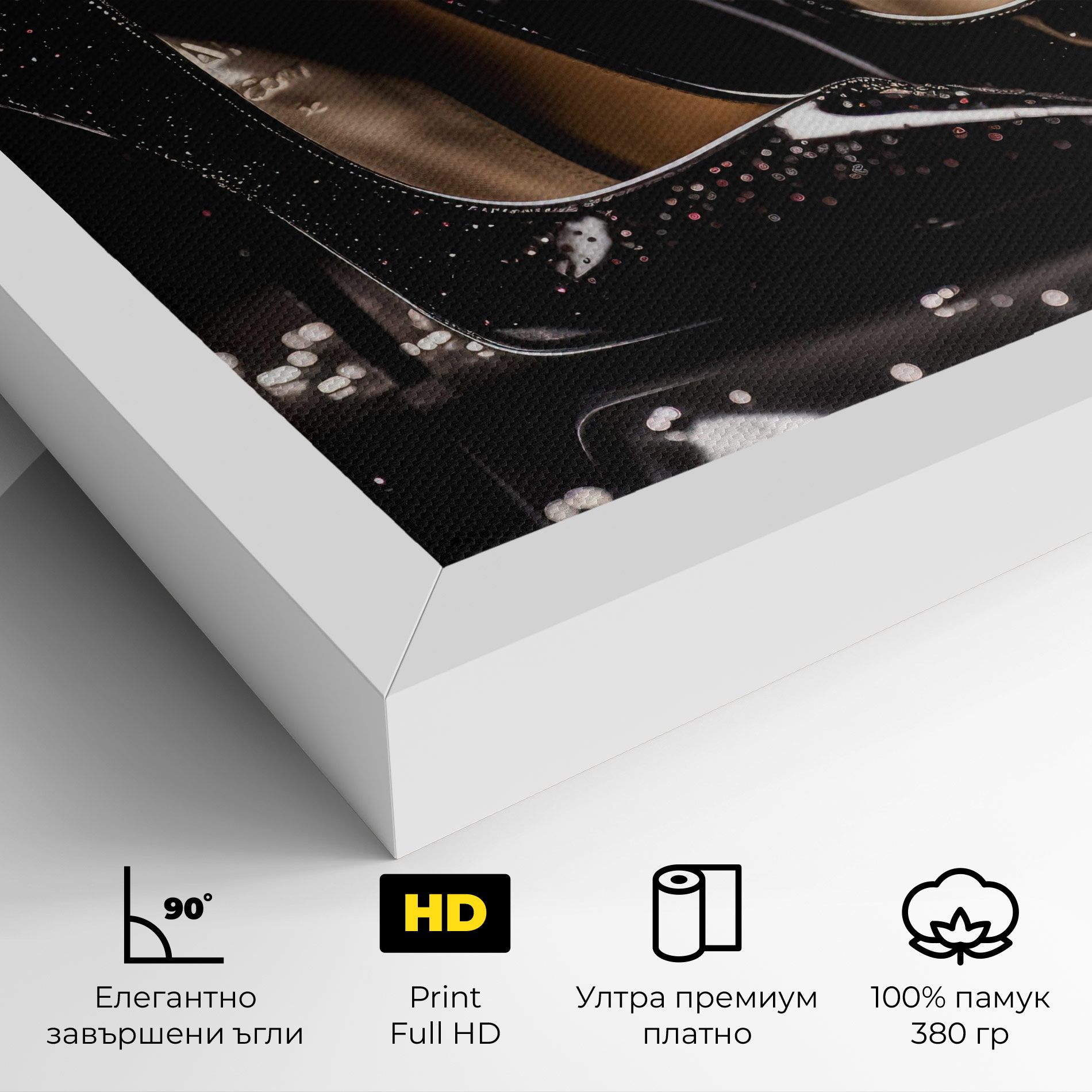 Black Leather Shoe mockup 4