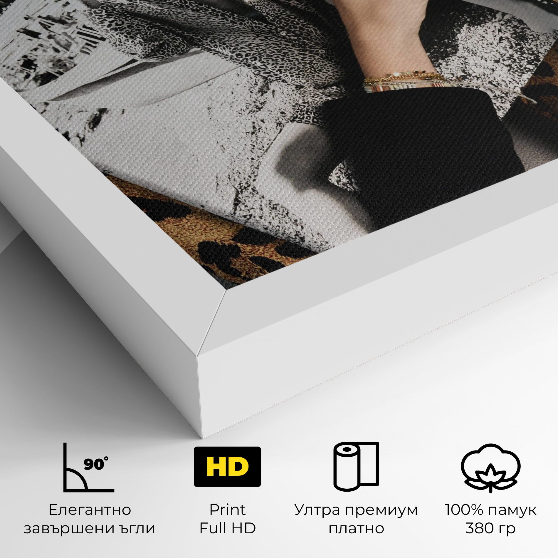 Black Shoes Holding Coffee mockup 4