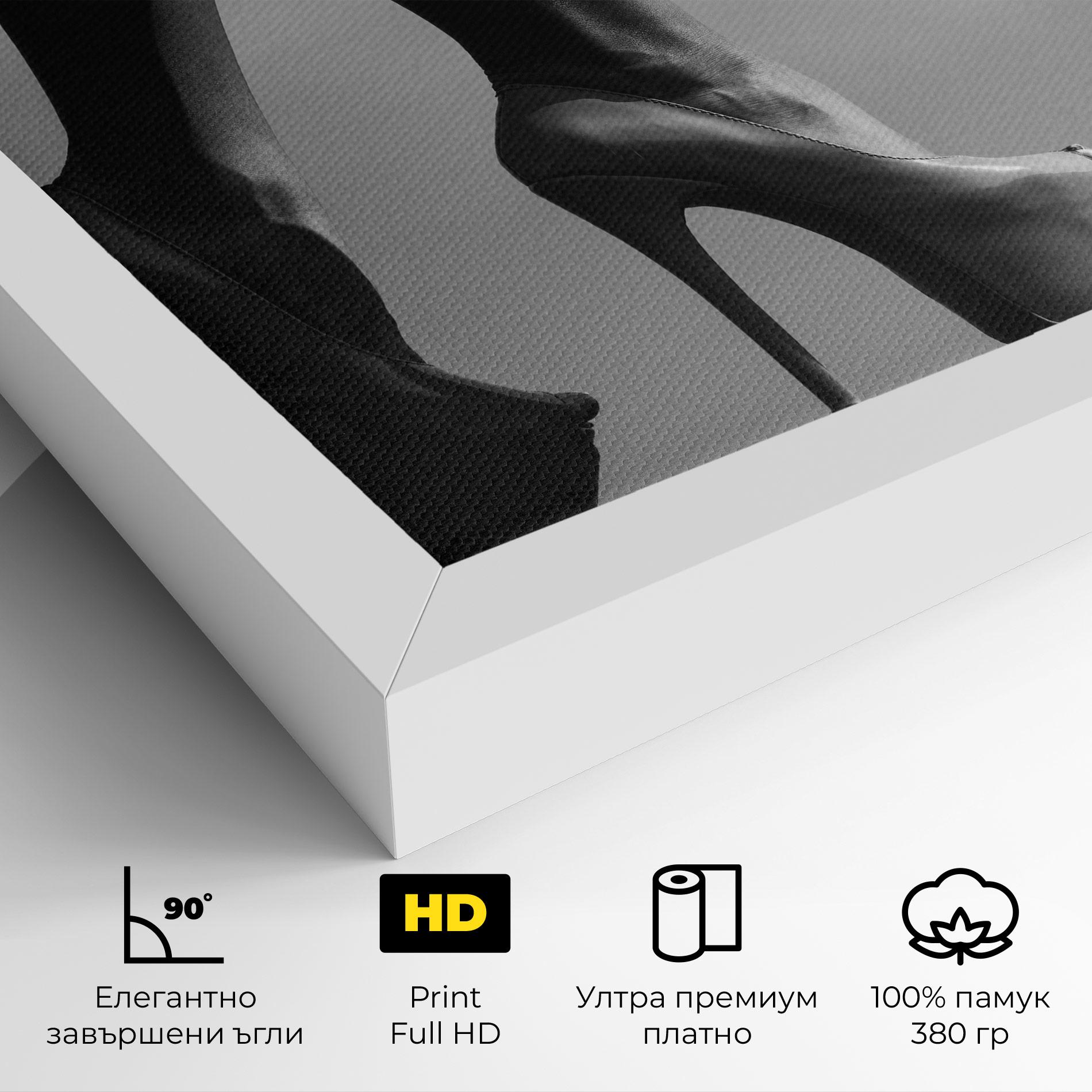 Картина на платно Heels Sky Background mockup 4
