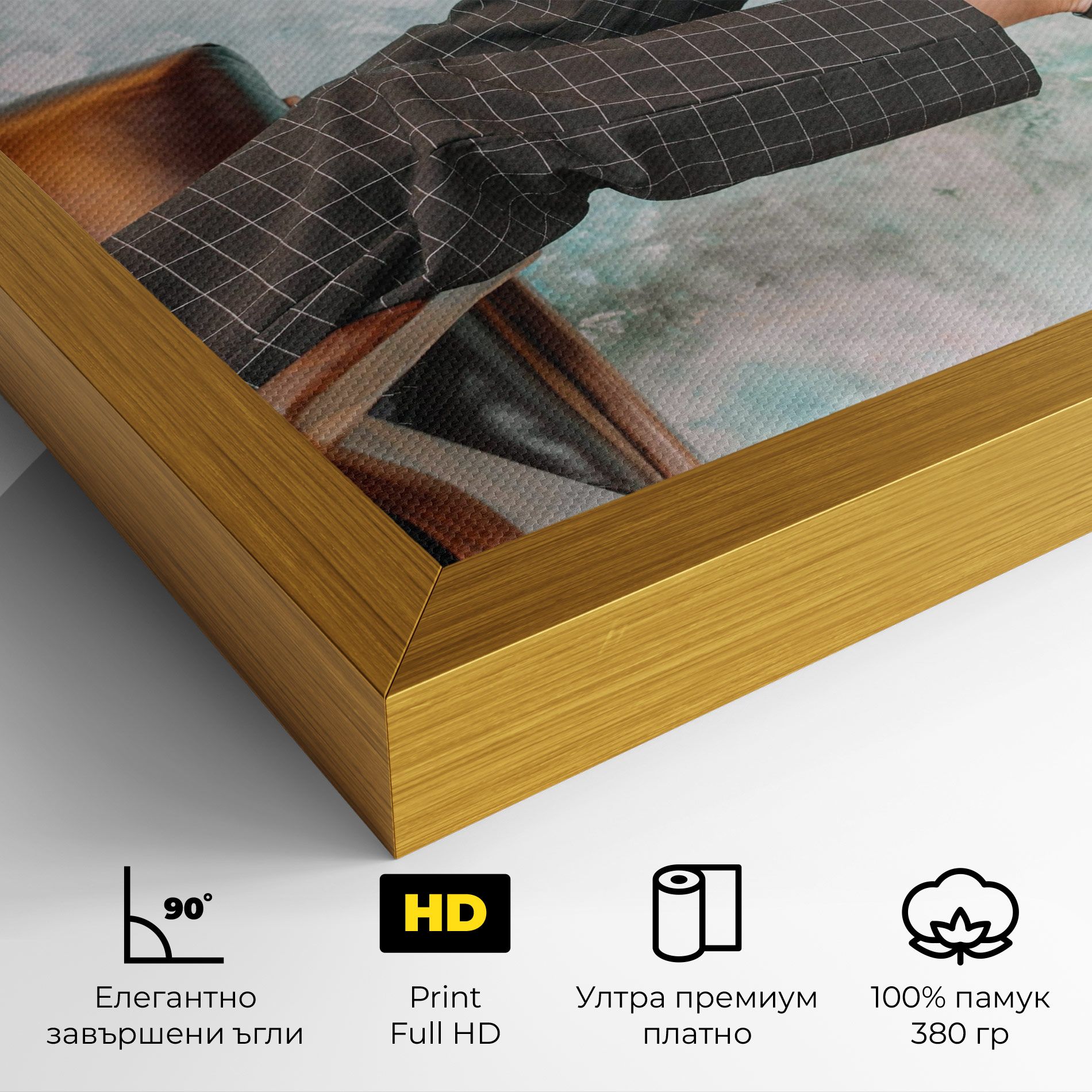 Black Shoes On Chair mockup 4