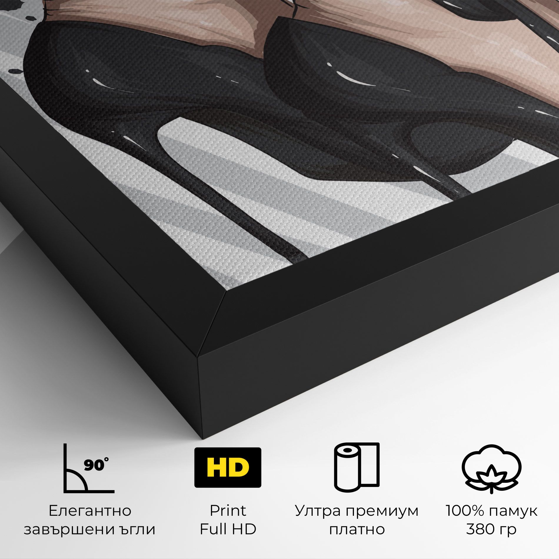 Black Woman Shoes mockup 4