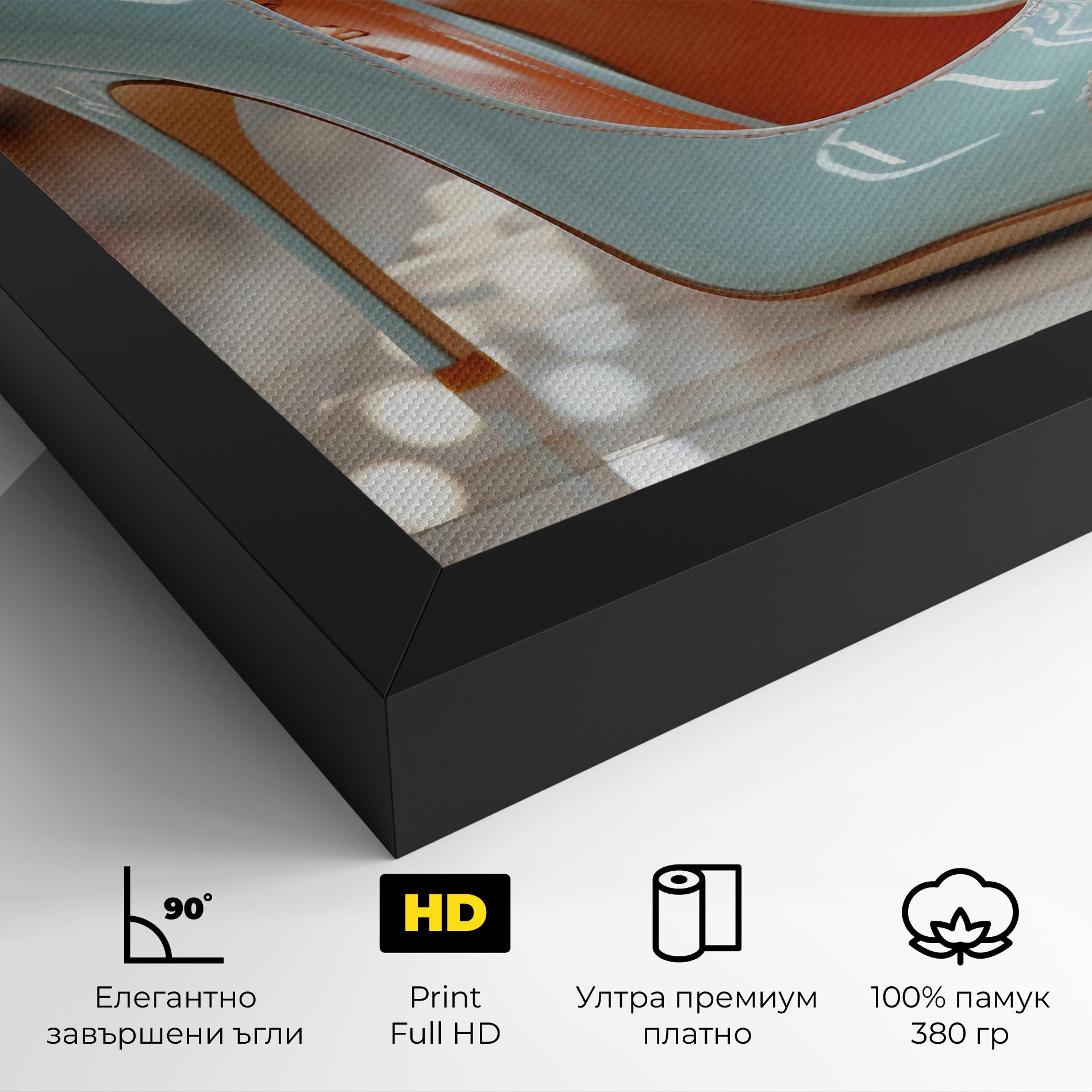 Light Blue Heels mockup 4