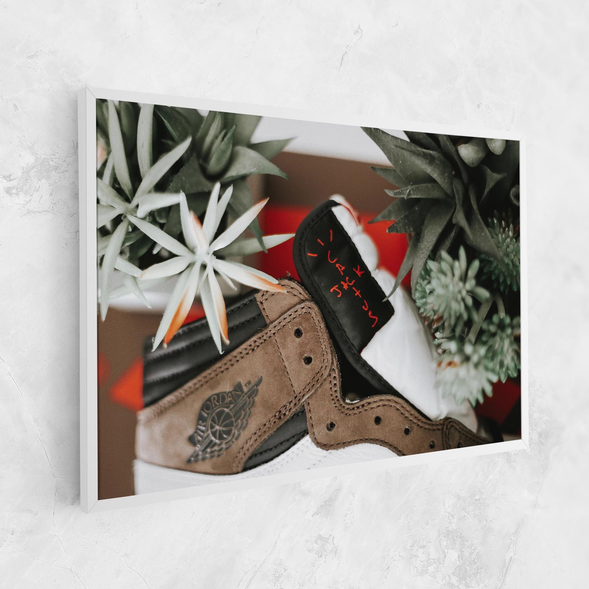 Brown Air Jordan mockup 1