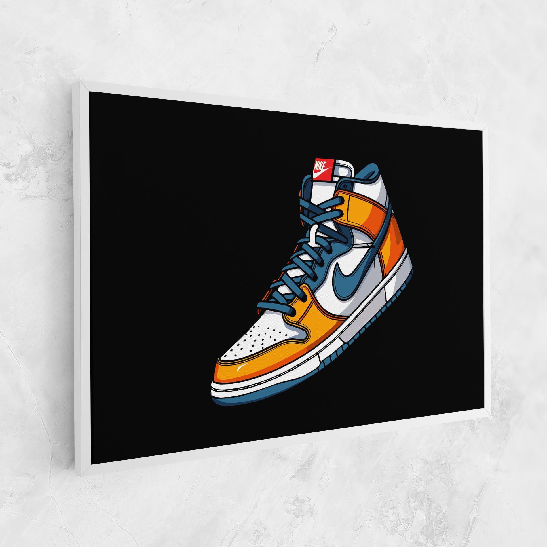 Картина на платно Nike Shoe mockup 1