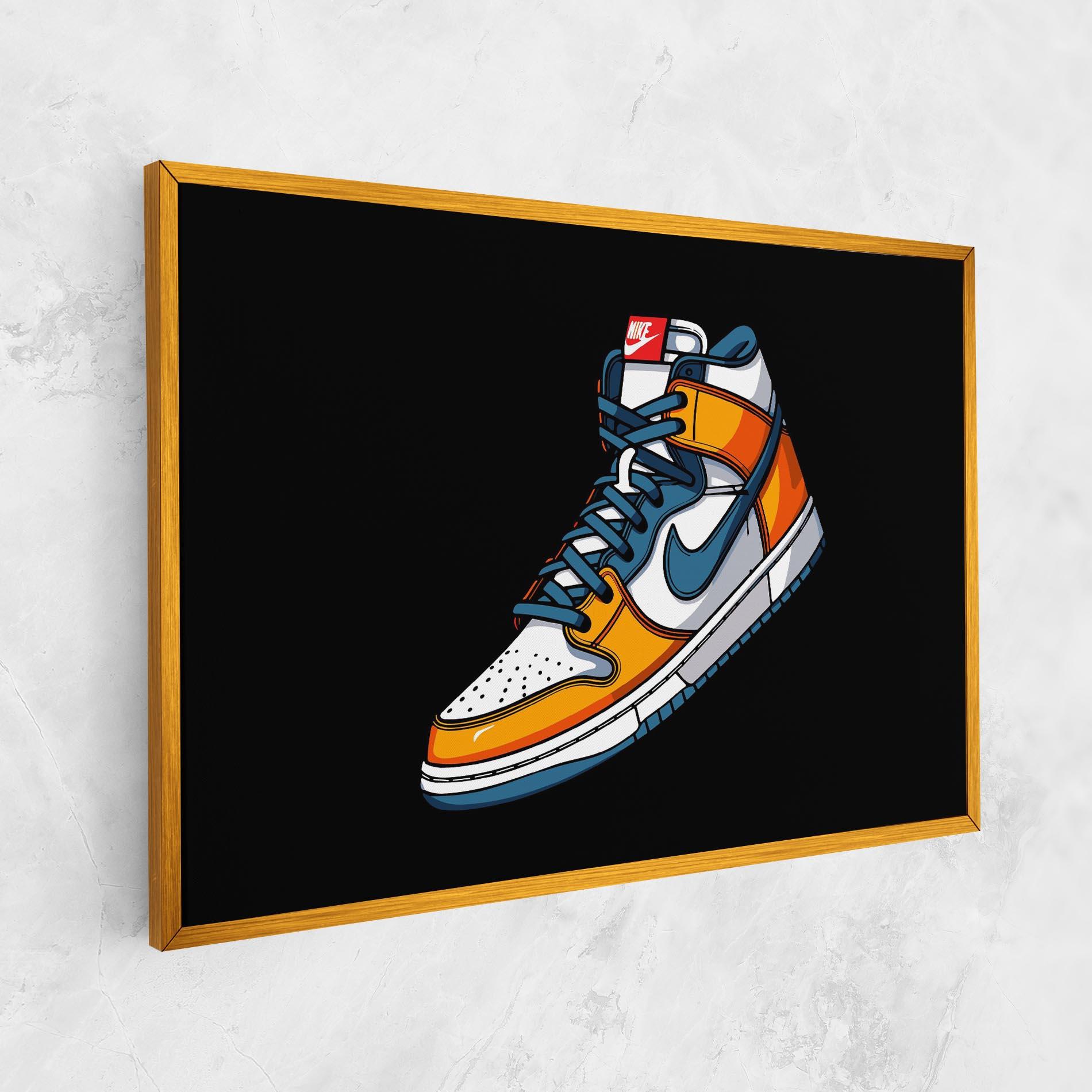 Картина на платно Nike Shoe mockup 1