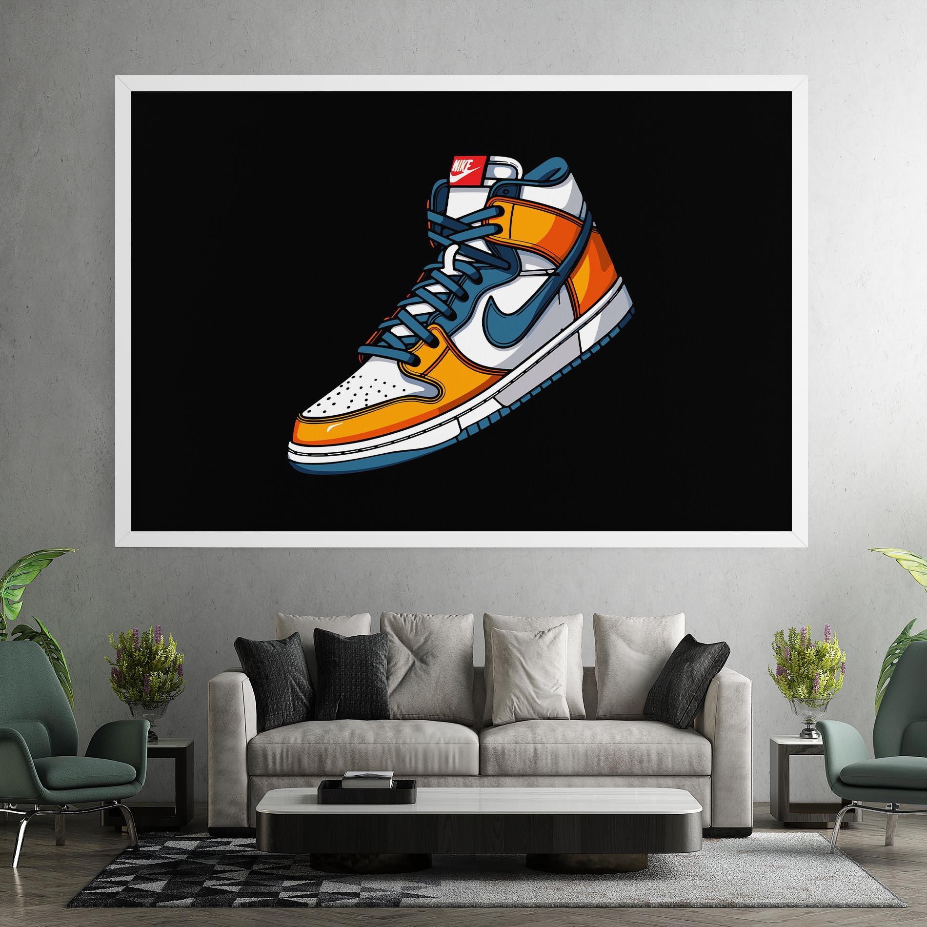 Картина на платно Nike Shoe mockup 7