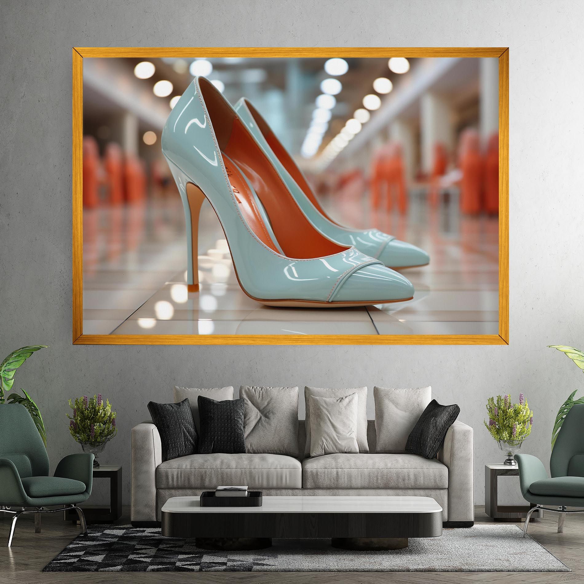 Light Blue Heels mockup 7
