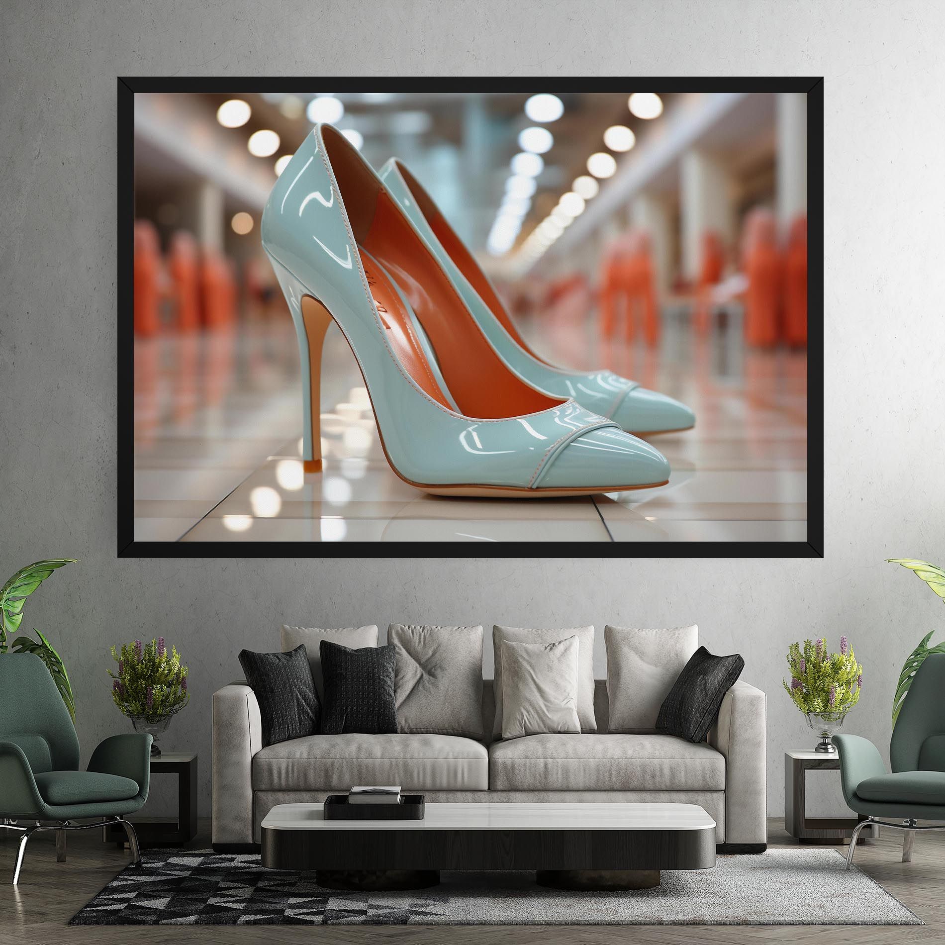 Light Blue Heels mockup 7