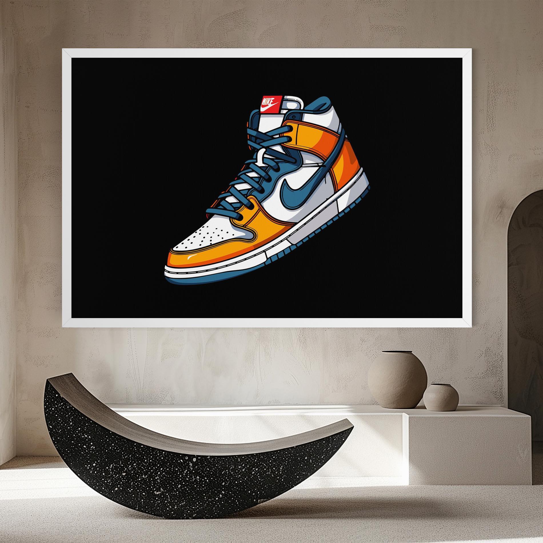 Картина на платно Nike Shoe mockup 8