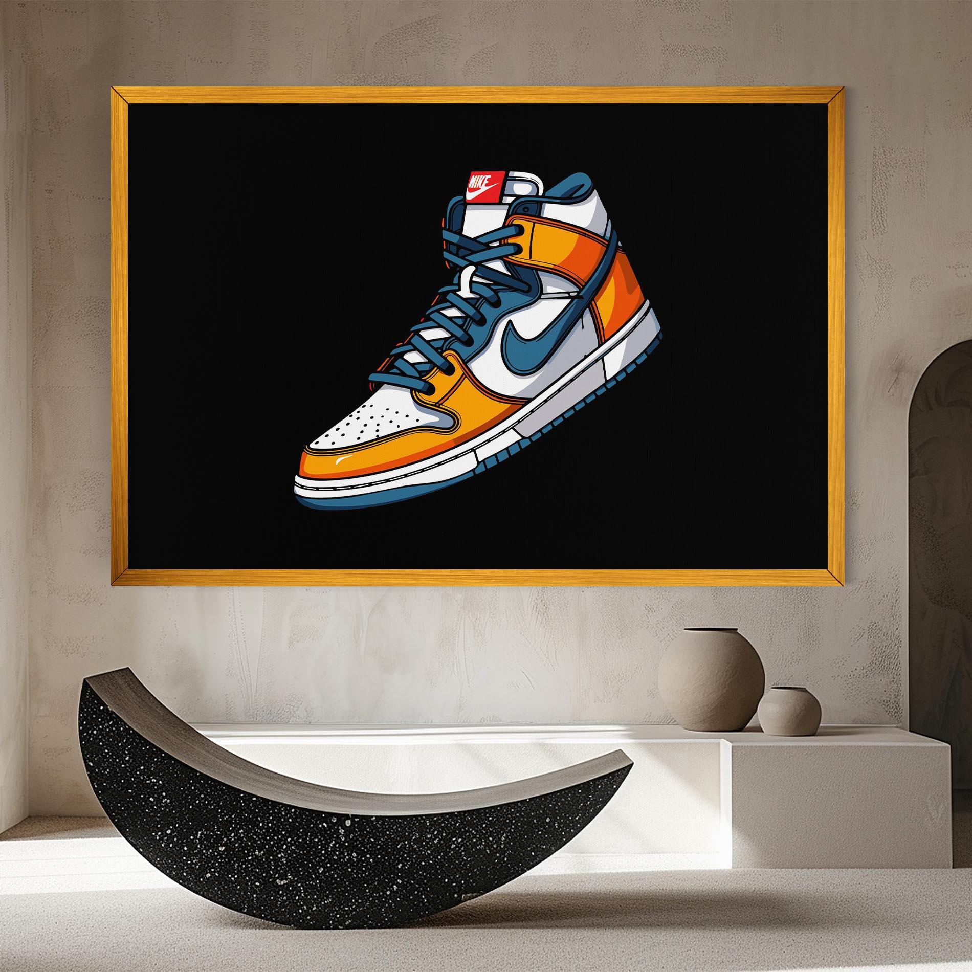 Картина на платно Nike Shoe mockup 8