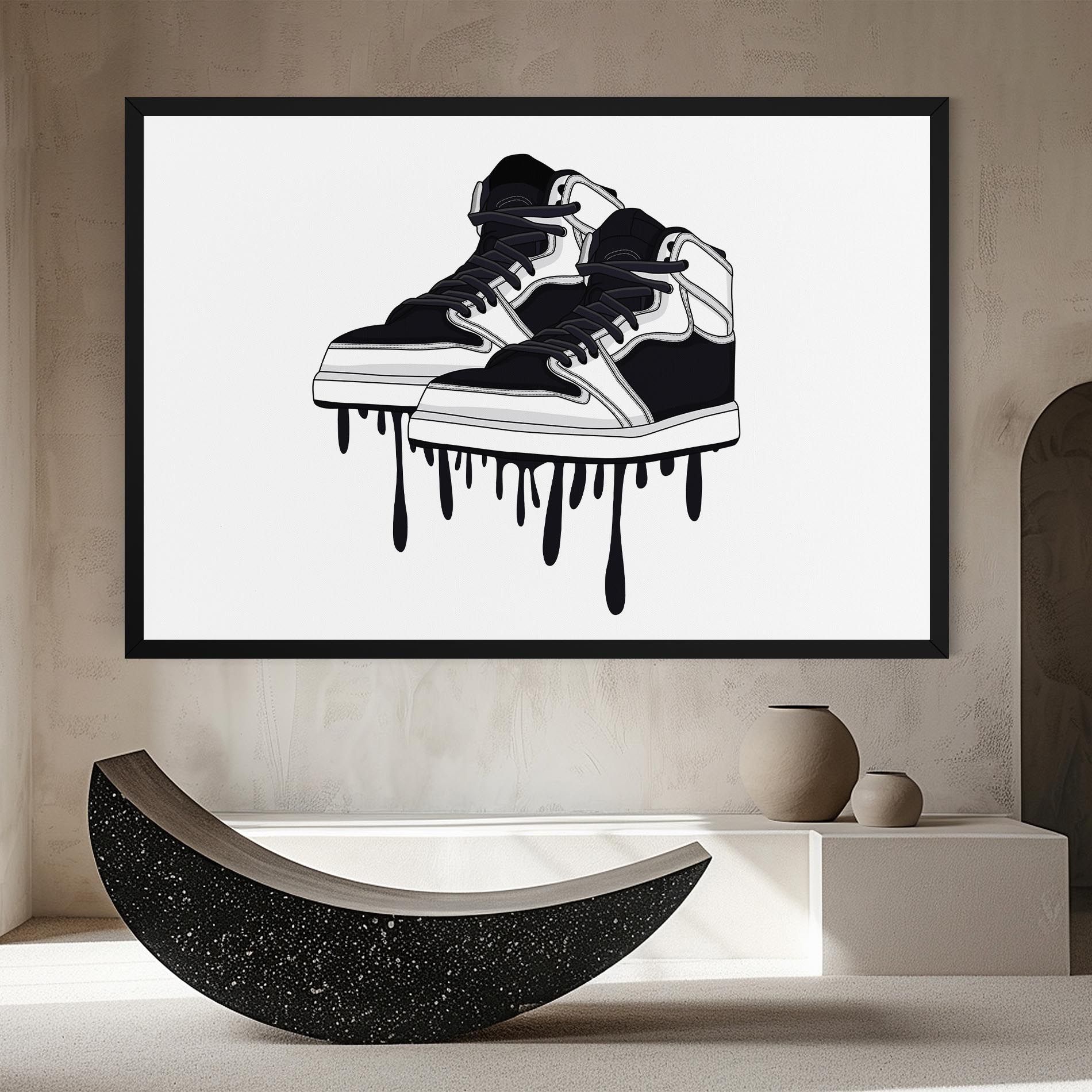 Black White Shoes mockup 8