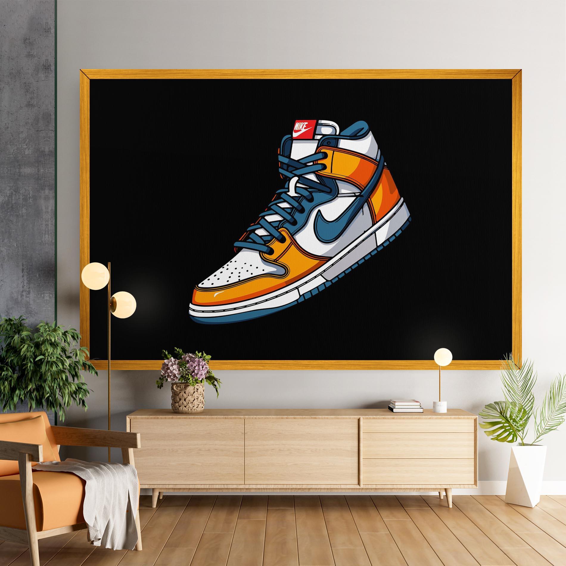 Картина на платно Nike Shoe mockup 9