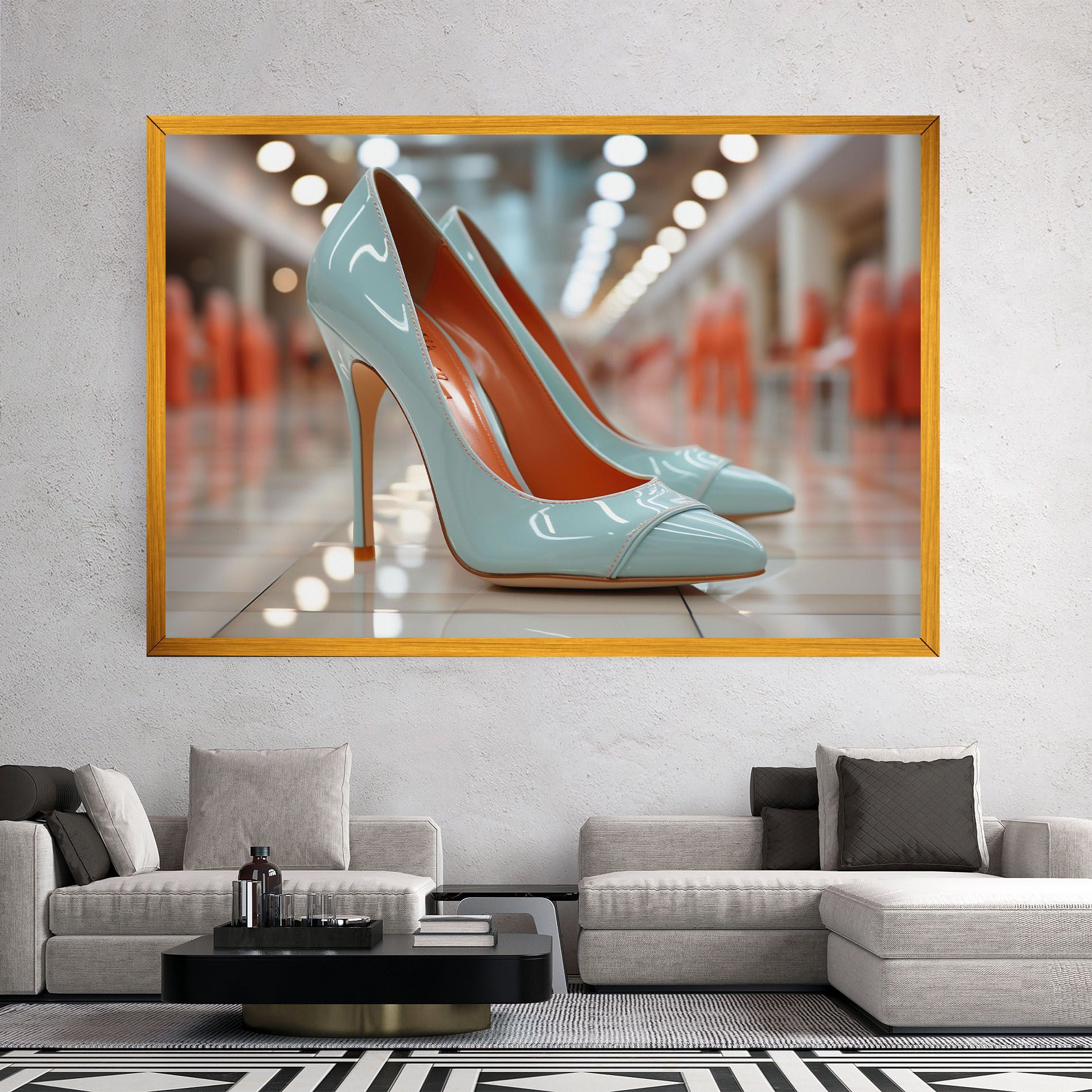 Light Blue Heels mockup 2