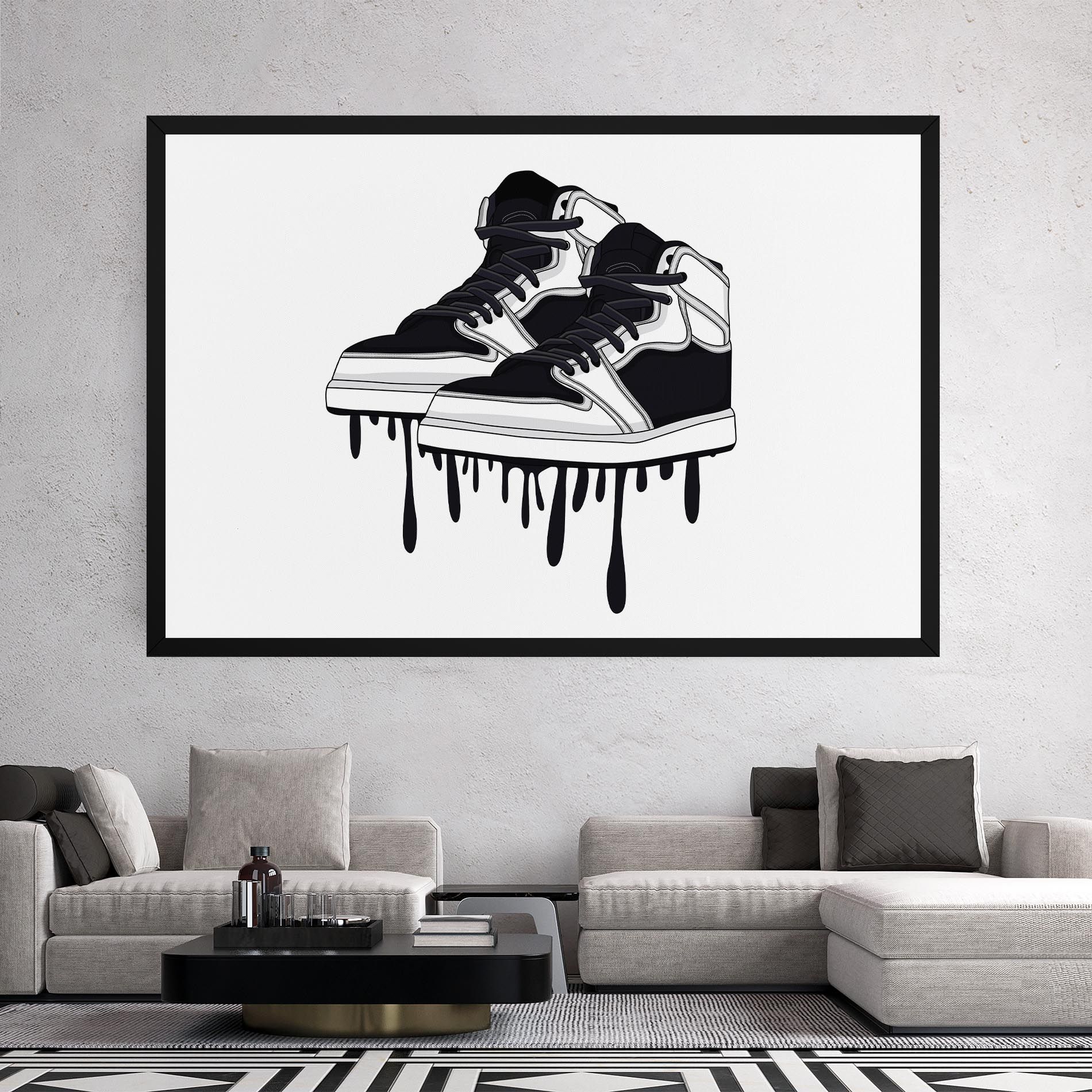 Black White Shoes mockup 2