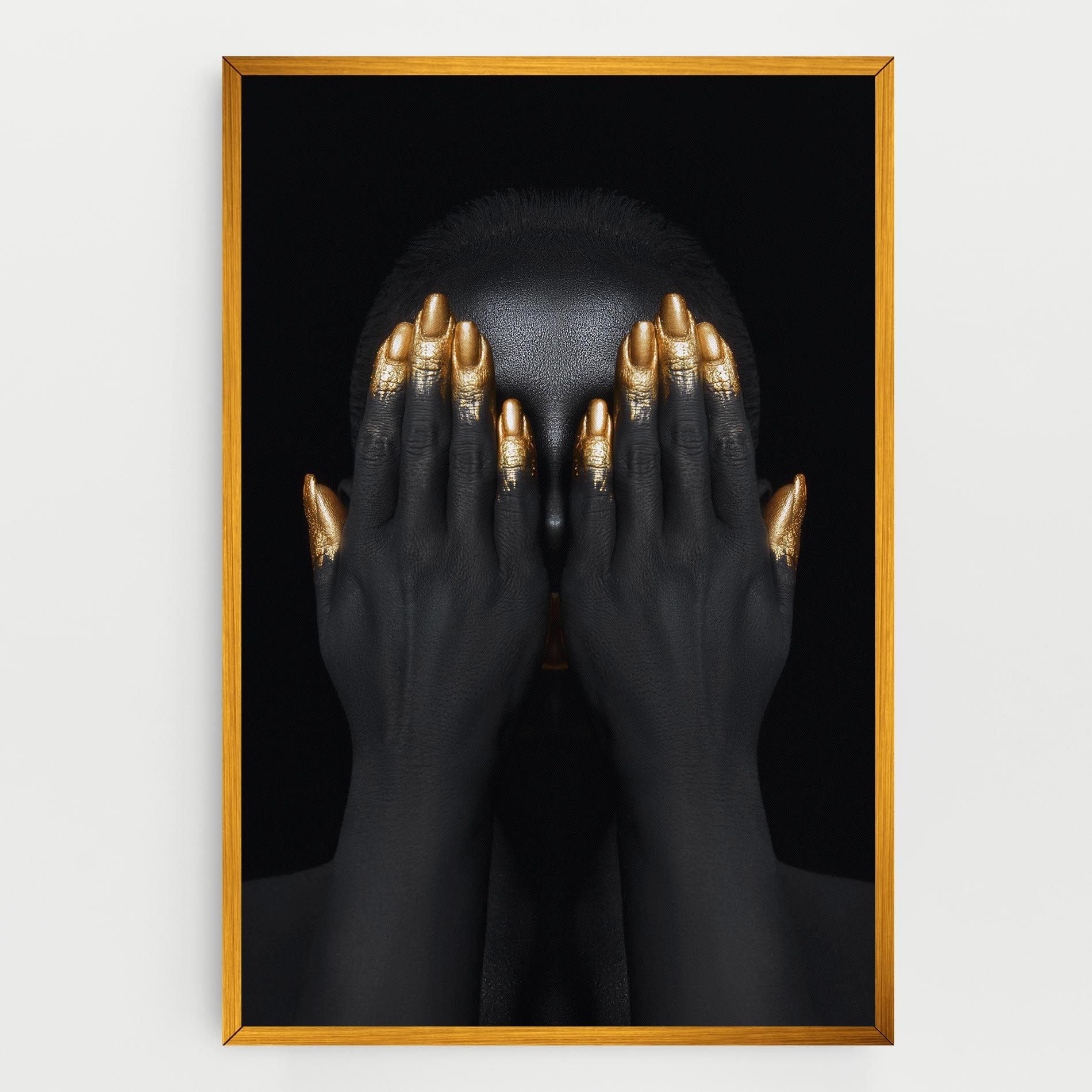 Gold Fingertips Chain mockup 0