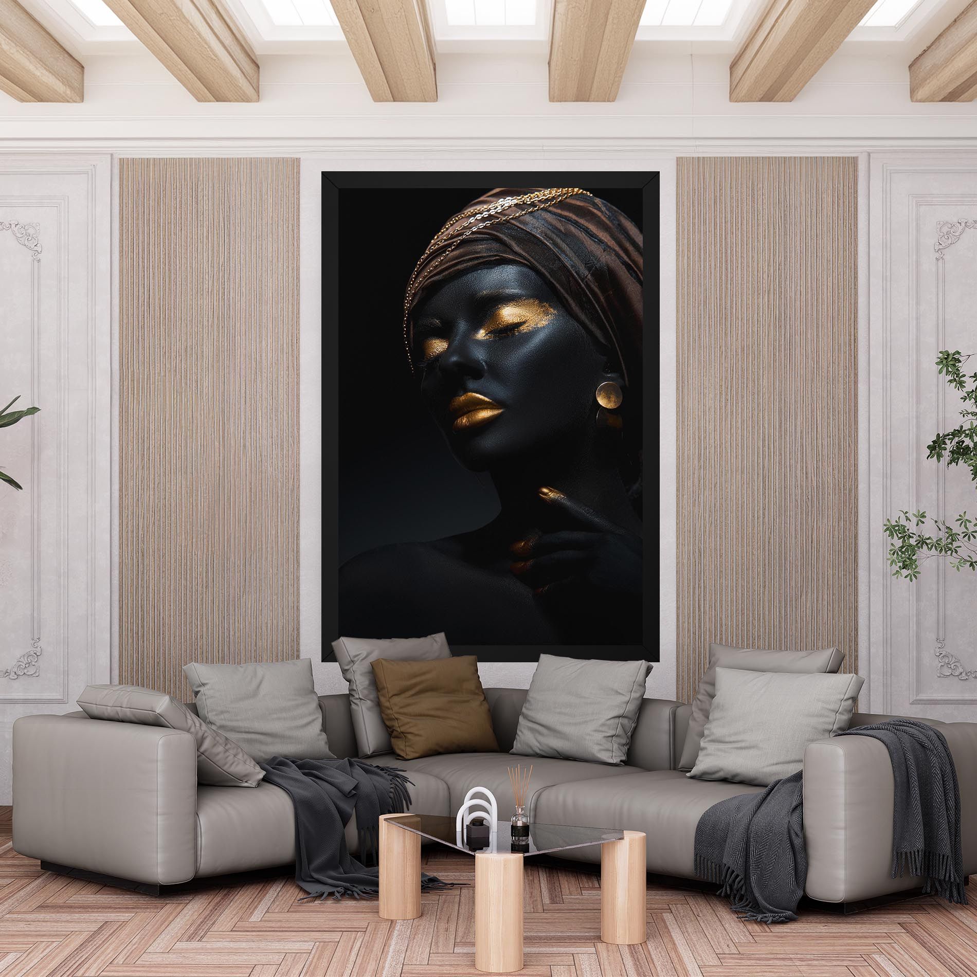 Black Gold Skin mockup 6