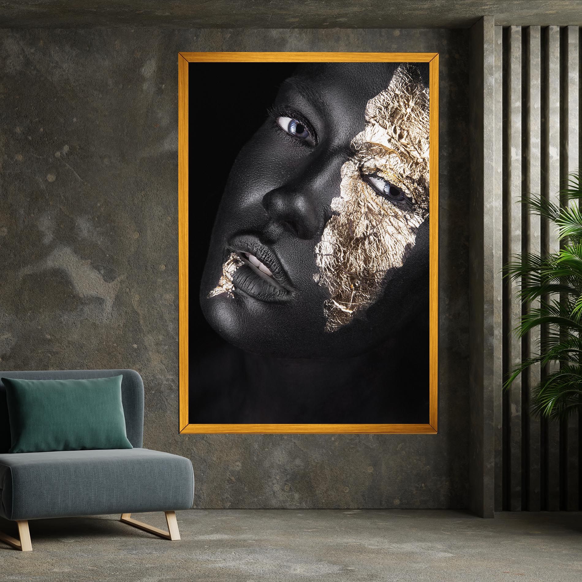 Grey Gold Makeup mockup 7