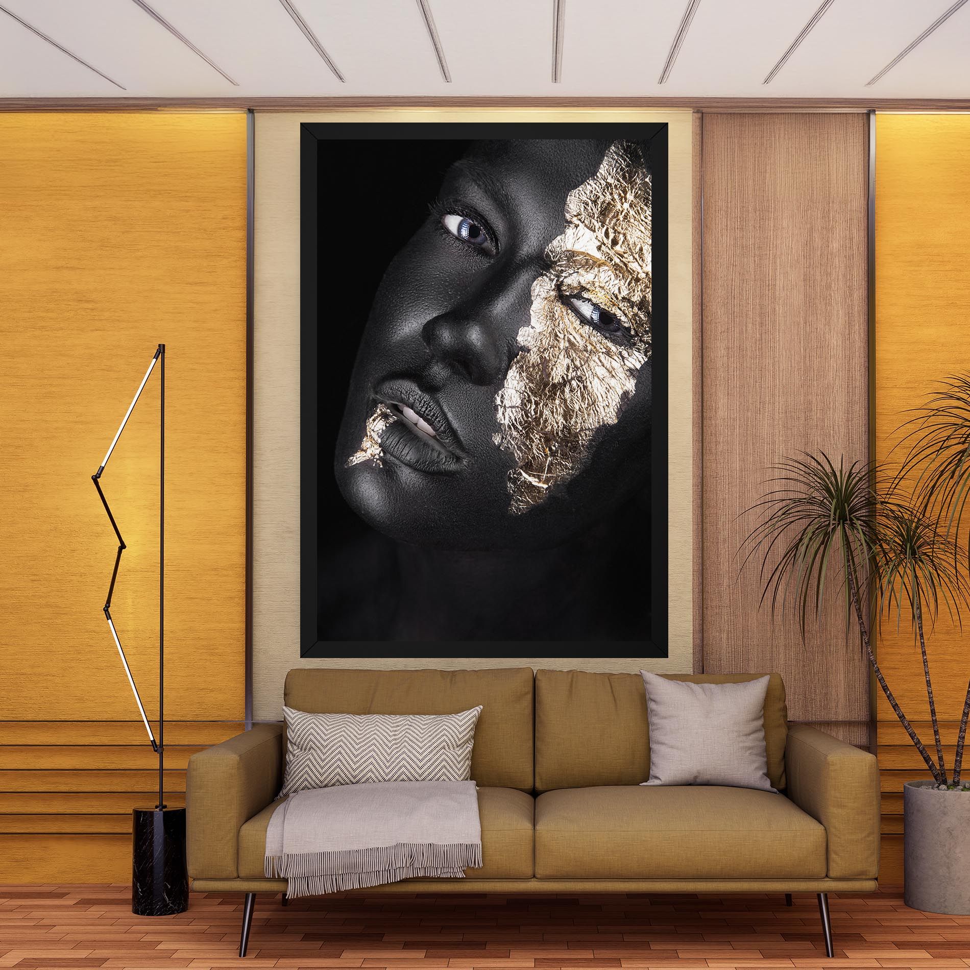 Grey Gold Makeup mockup 9