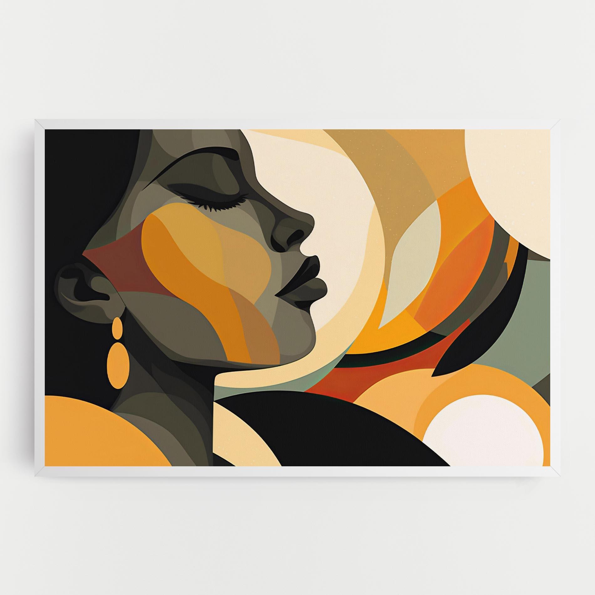 Картина на платно Dreamy Graphic Girl mockup 0