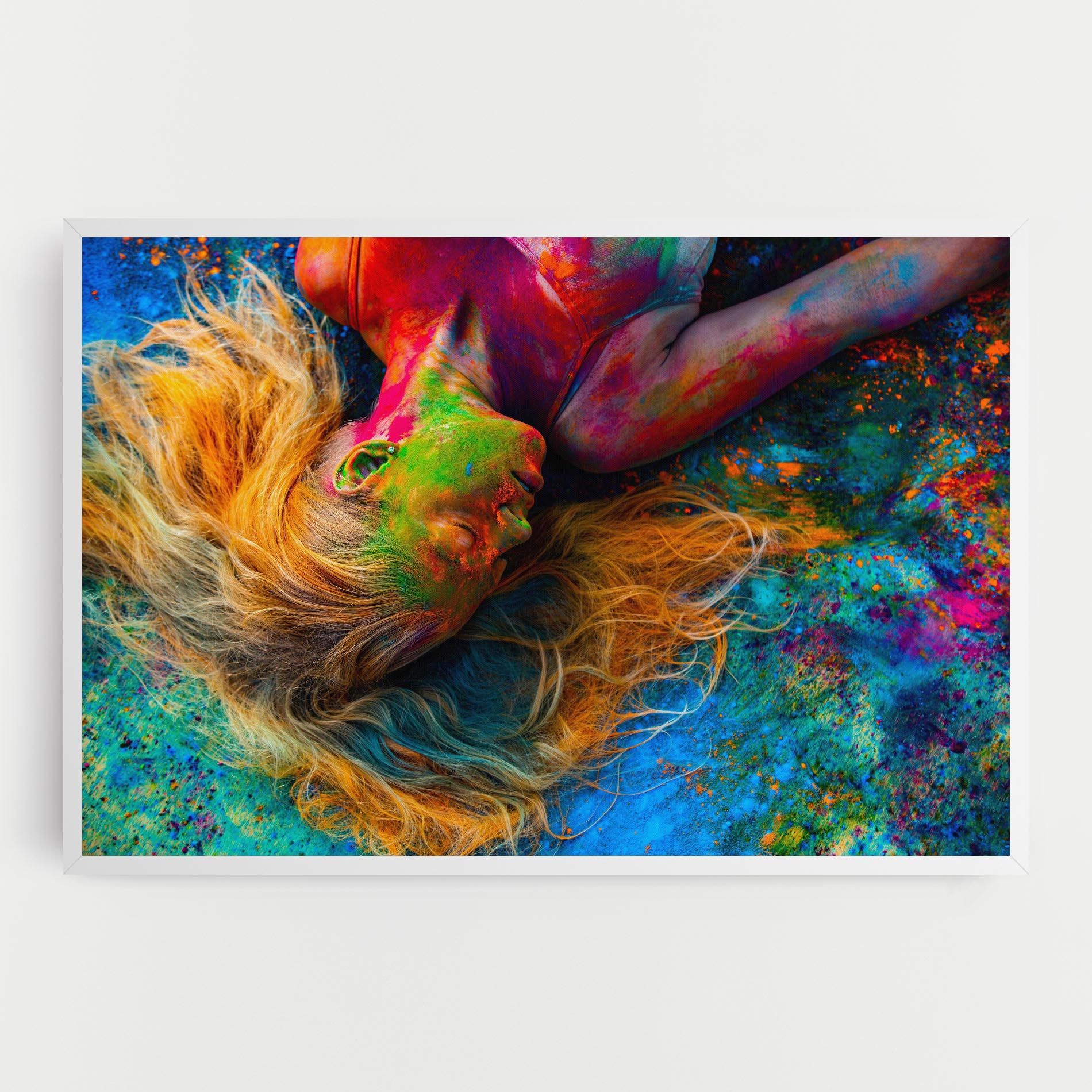 Powder Holi Woman mockup 0