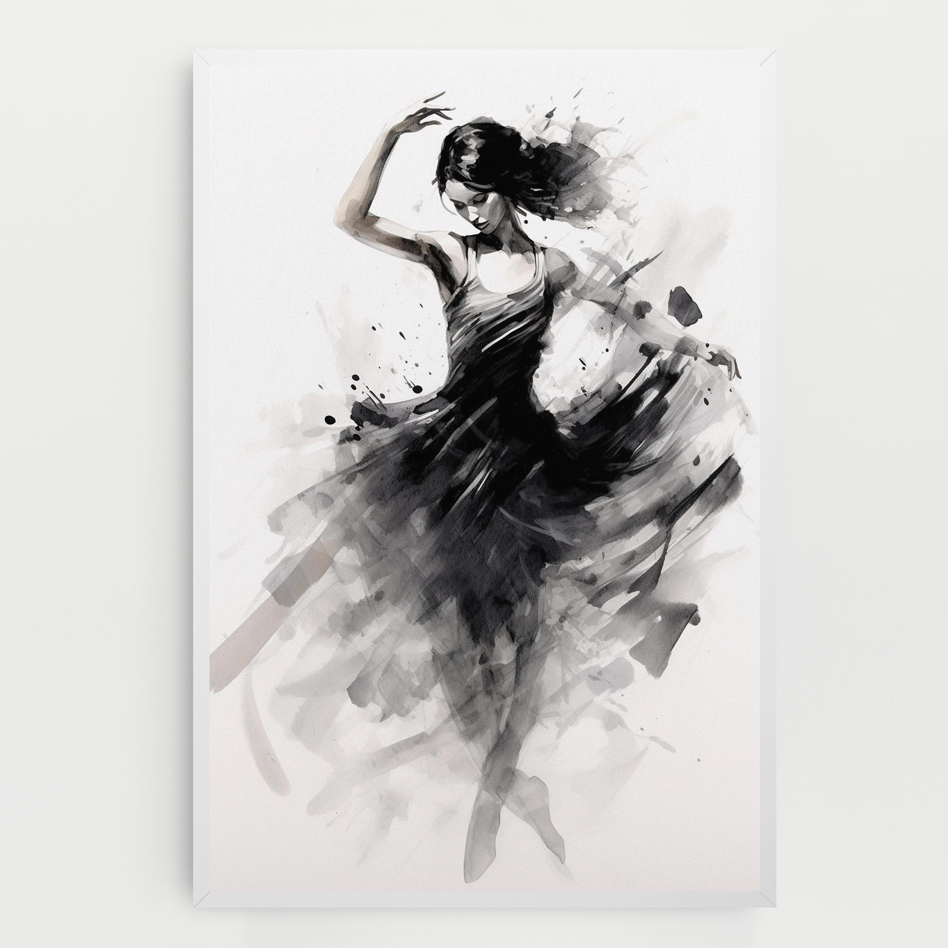 Картина на платно Dancing Woman mockup 0